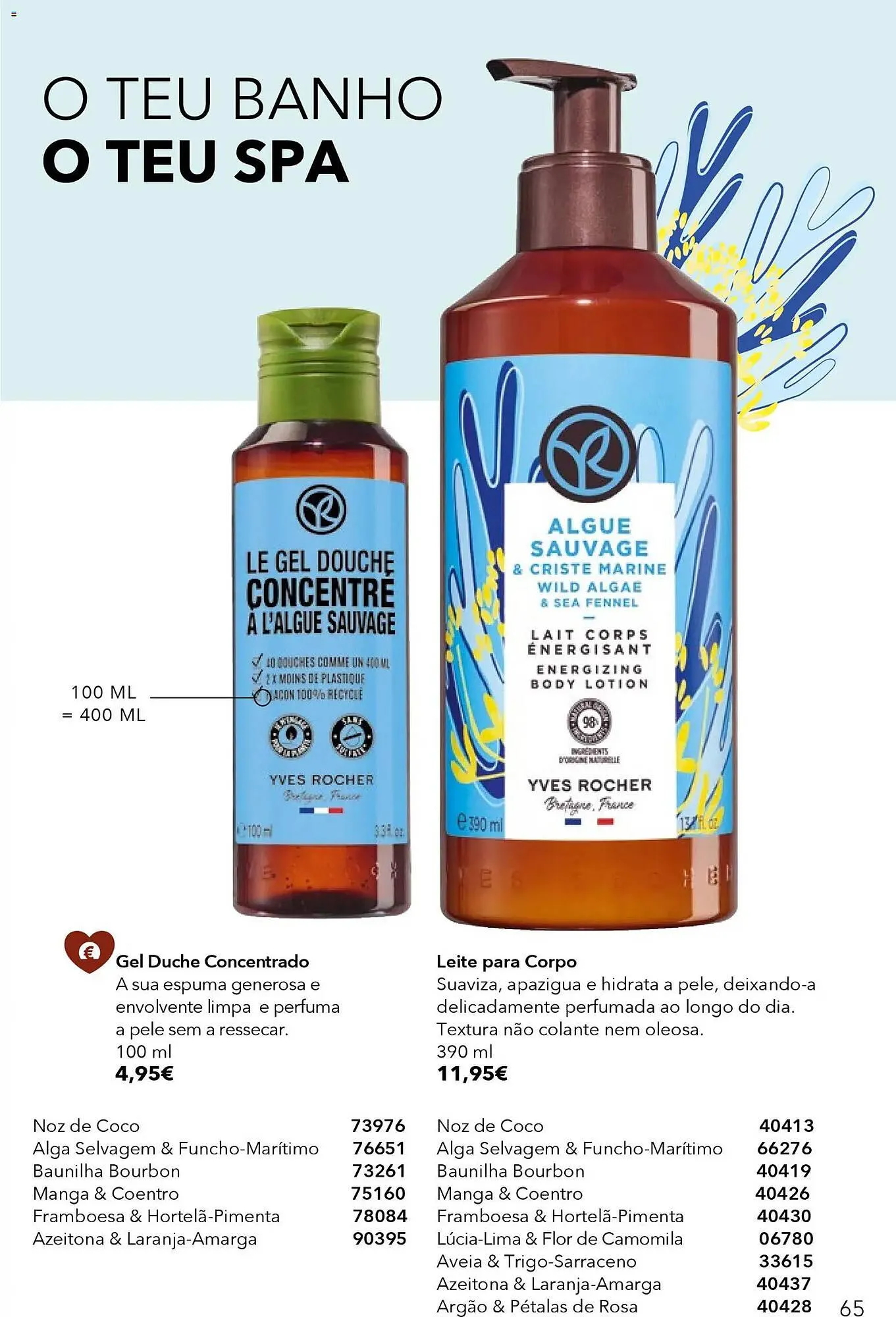 Folheto Catálogo Yves Rocher de 19 de fevereiro até 12 de março 2026 - Pagina 65
