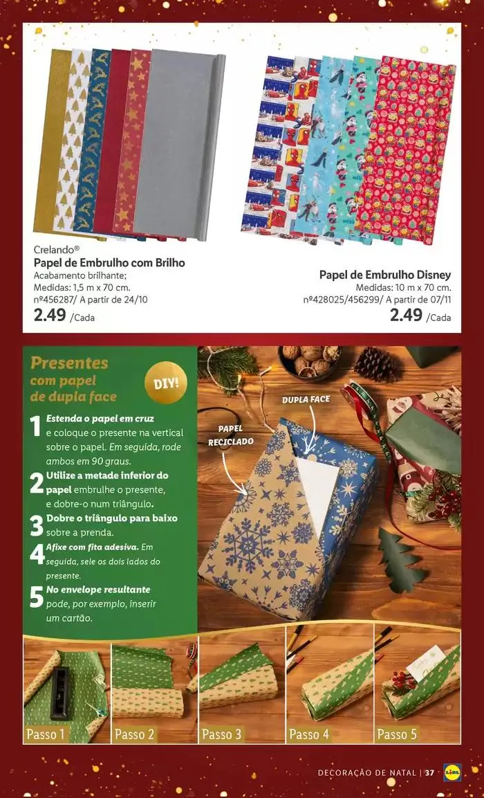Folheto Decoração de Natal de 8 de novembro até 26 de dezembro 2024 - Pagina 37