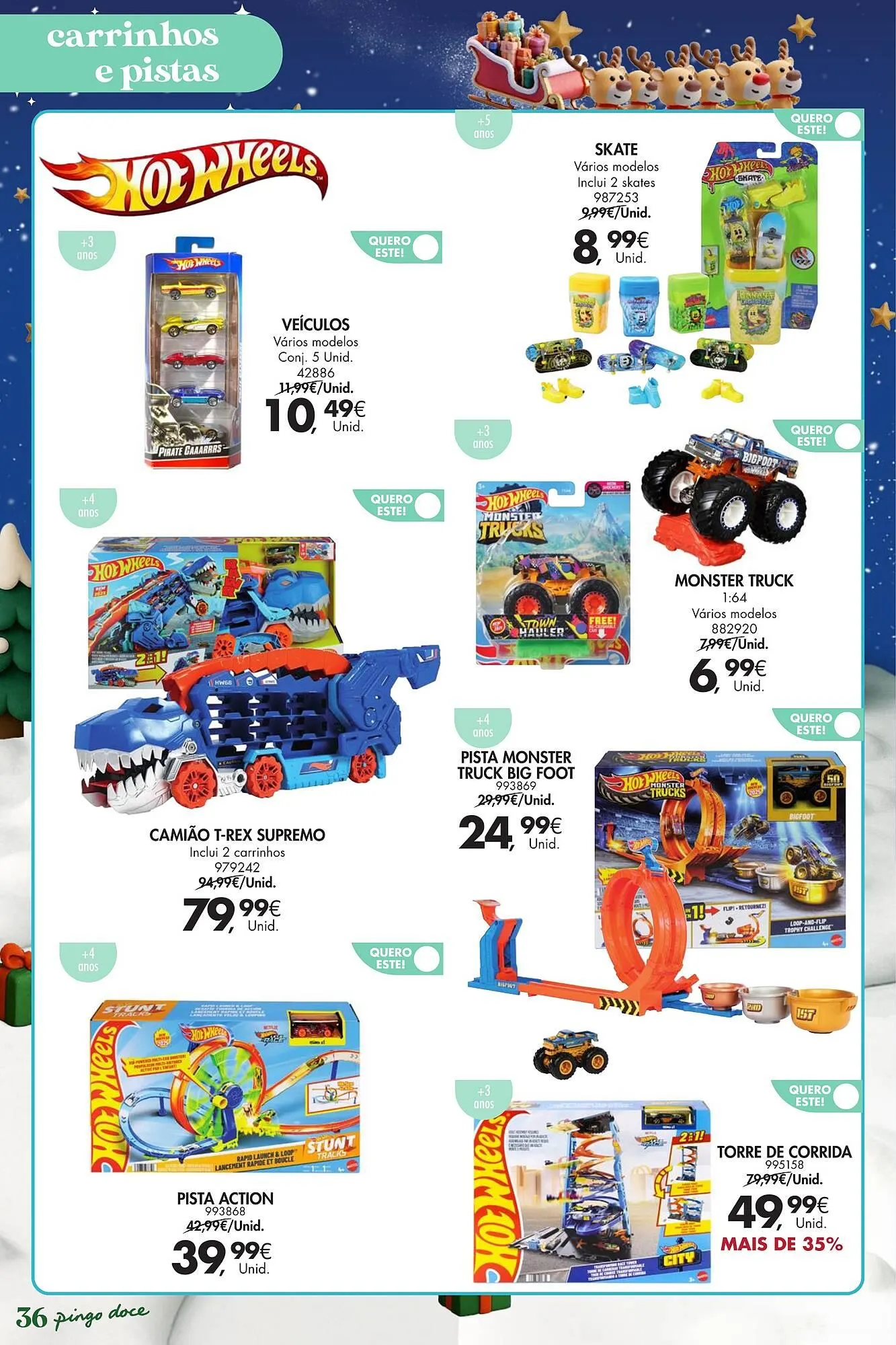 Folheto Folheto Pingo Doce de 18 de novembro até 5 de janeiro 2026 - Pagina 36