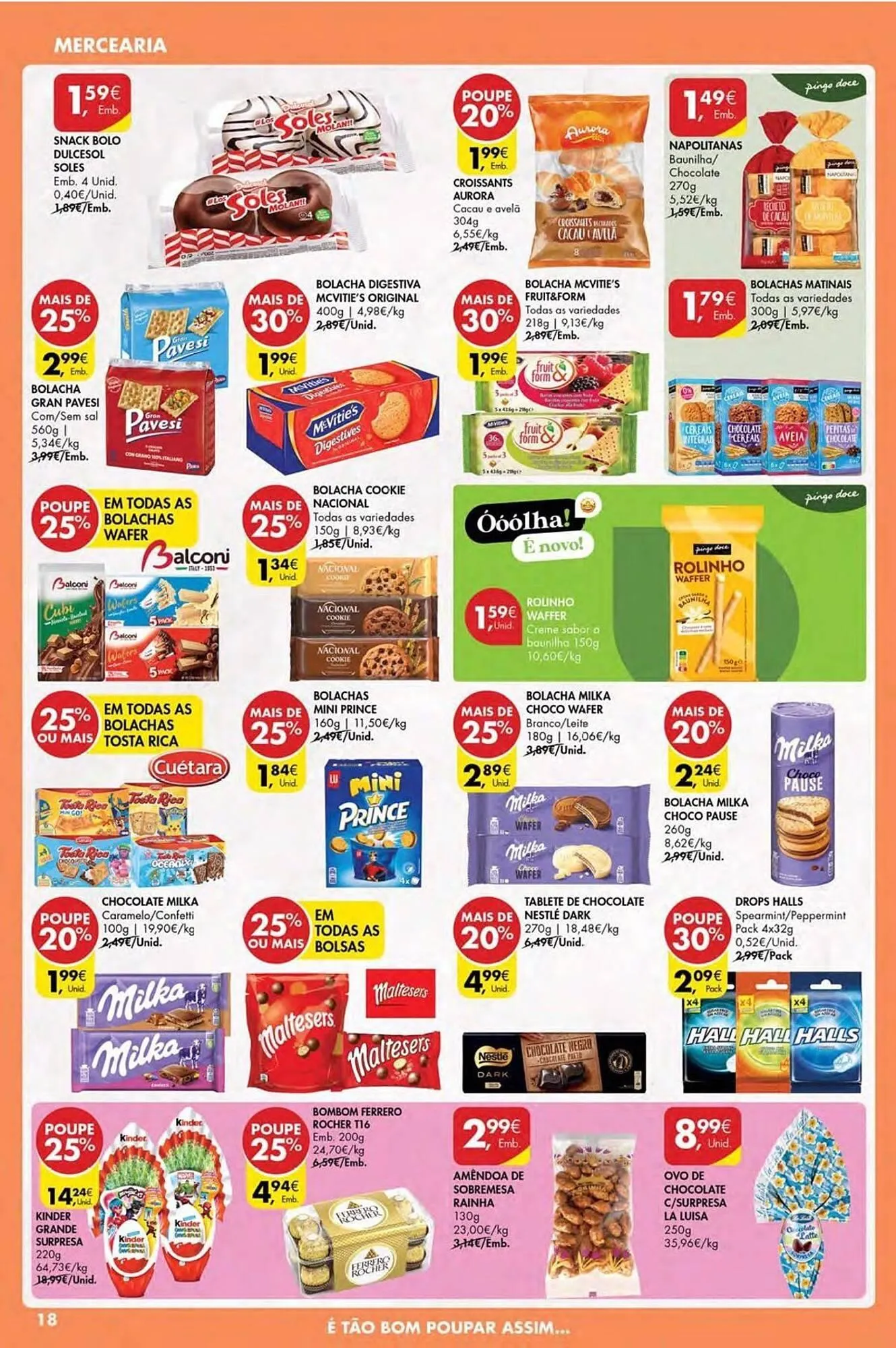 Folheto Folheto Pingo Doce de 13 de março até 19 de março 2025 - Pagina 18