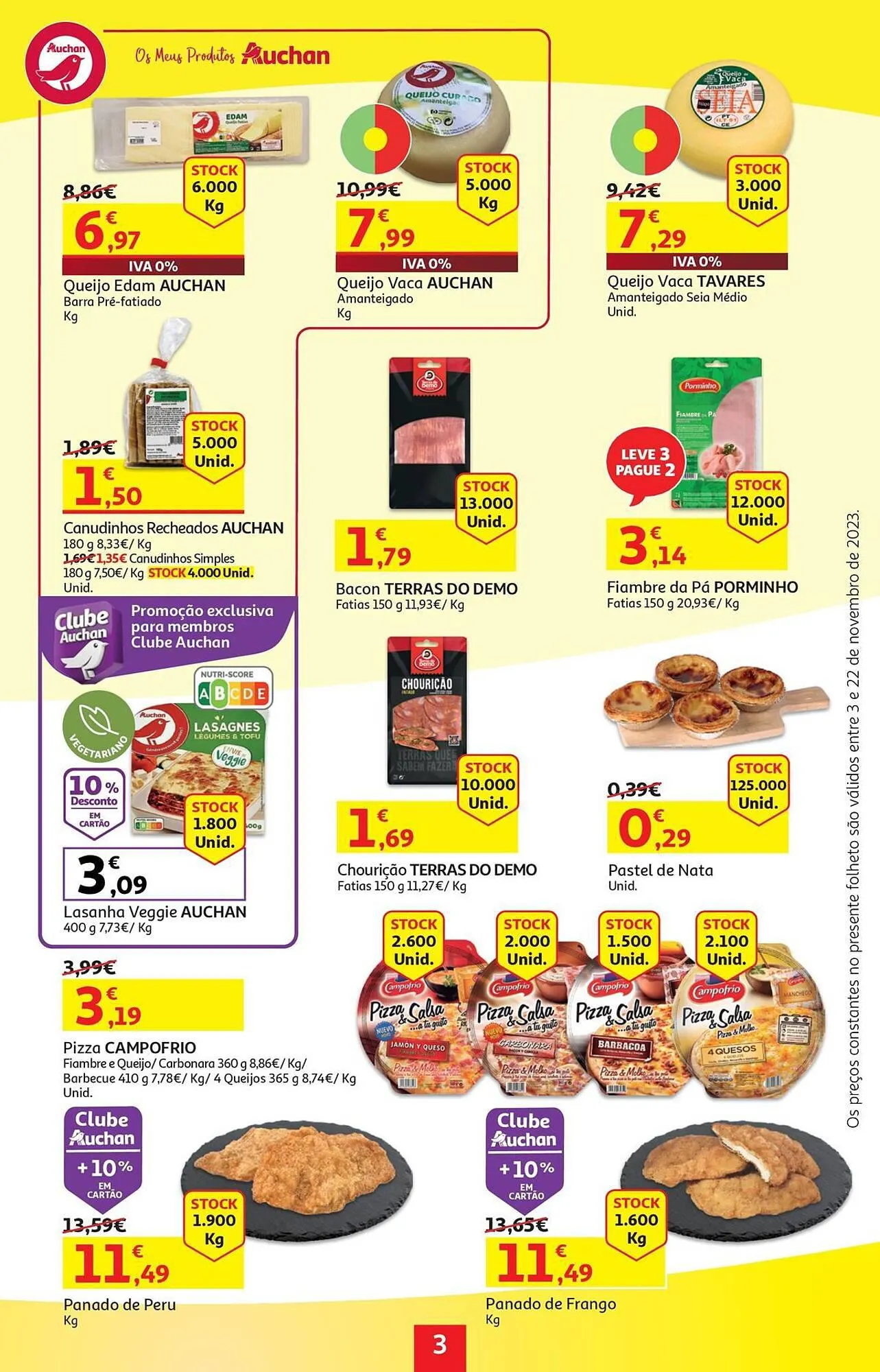Folheto Folheto Auchan de 3 de novembro até 22 de novembro 2023 - Pagina 3