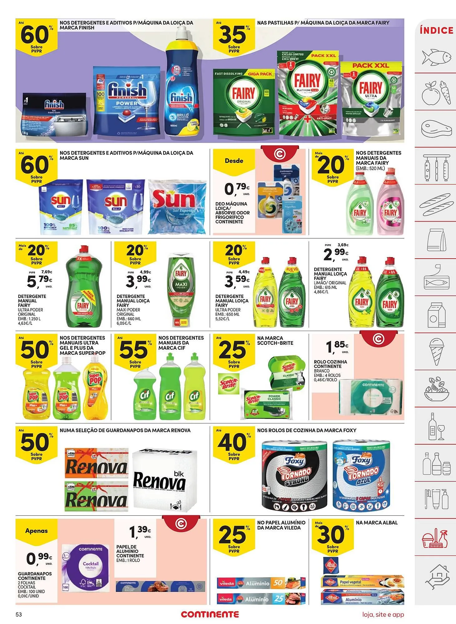 Folheto Folheto Continente de 15 de abril até 21 de abril 2025 - Pagina 53