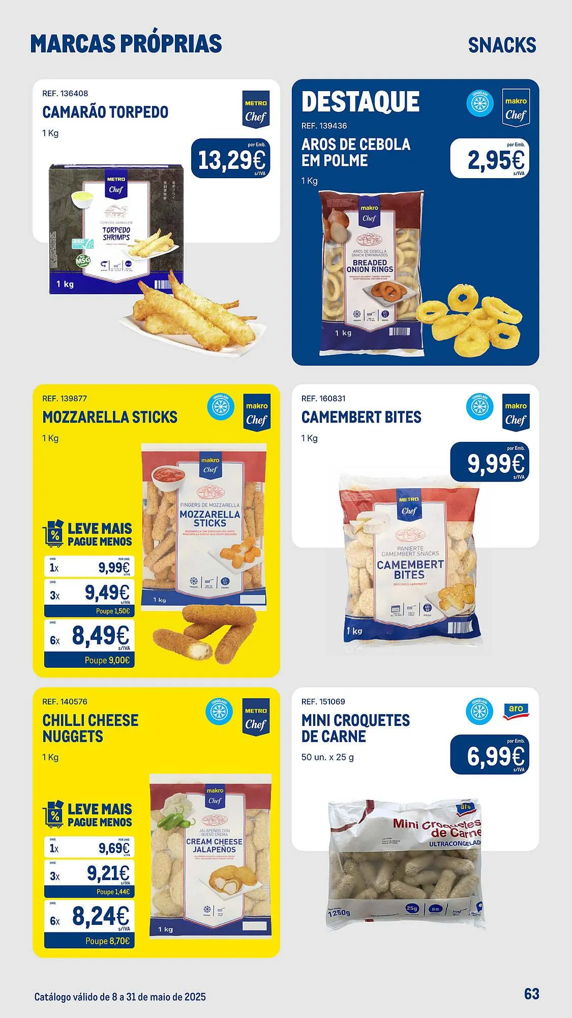 Folheto Folheto Makro de 8 de maio até 31 de maio 2025 - Pagina 63