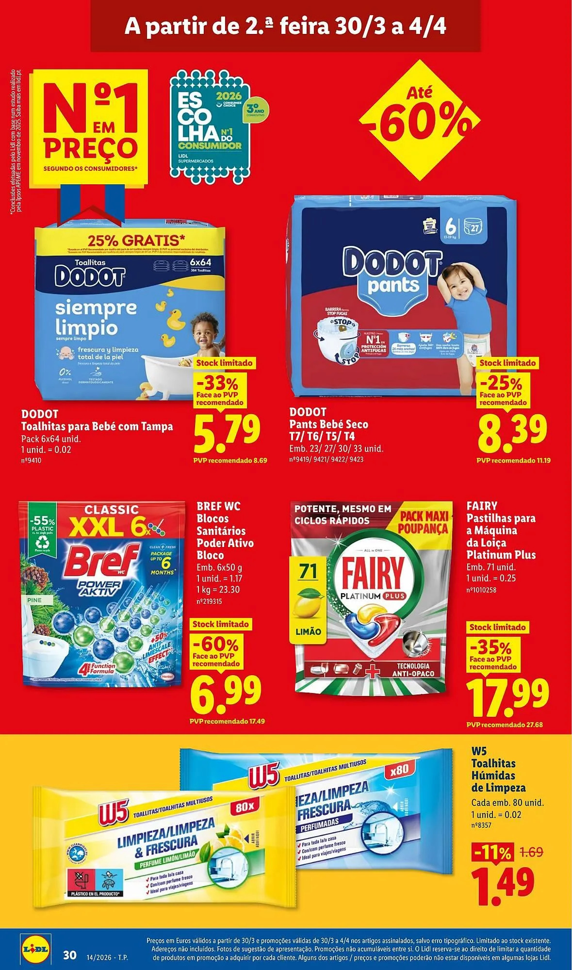 Folheto Folheto Lidl de 30 de março até 4 de abril 2026 - Pagina 30