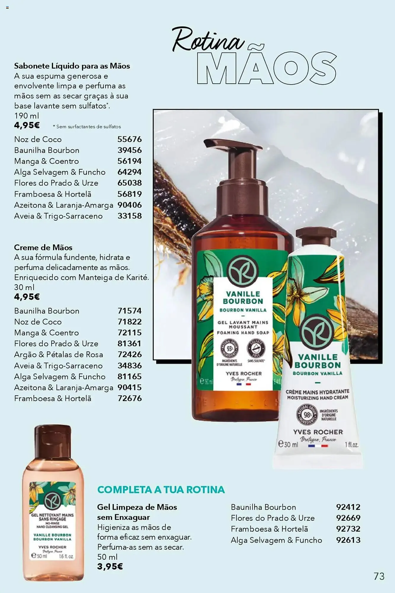 Folheto Folheto Yves Rocher de 27 de fevereiro até 25 de março 2025 - Pagina 73