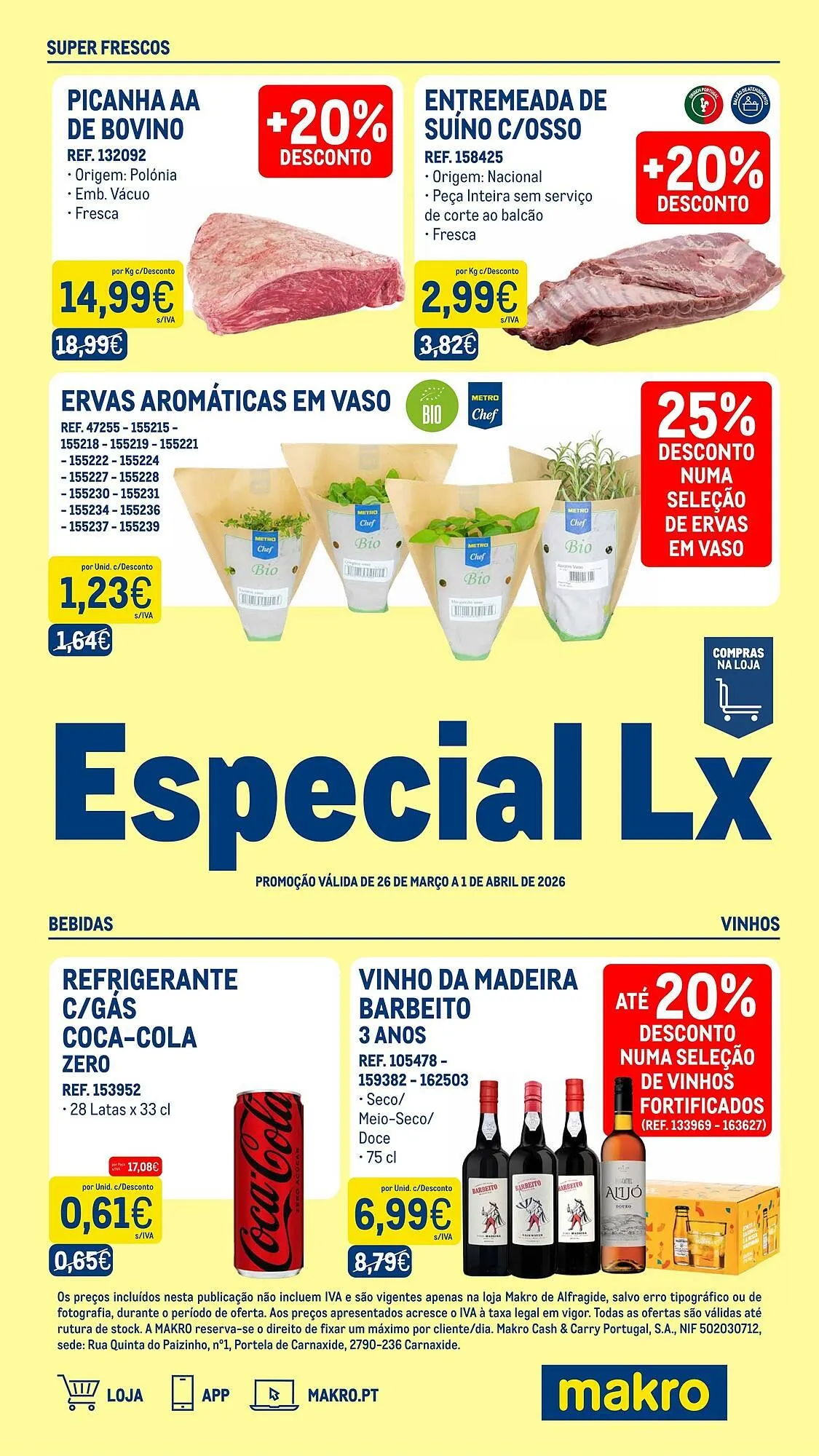 Folheto Catálogo Makro de 26 de março até 1 de abril 2026 - Pagina 1