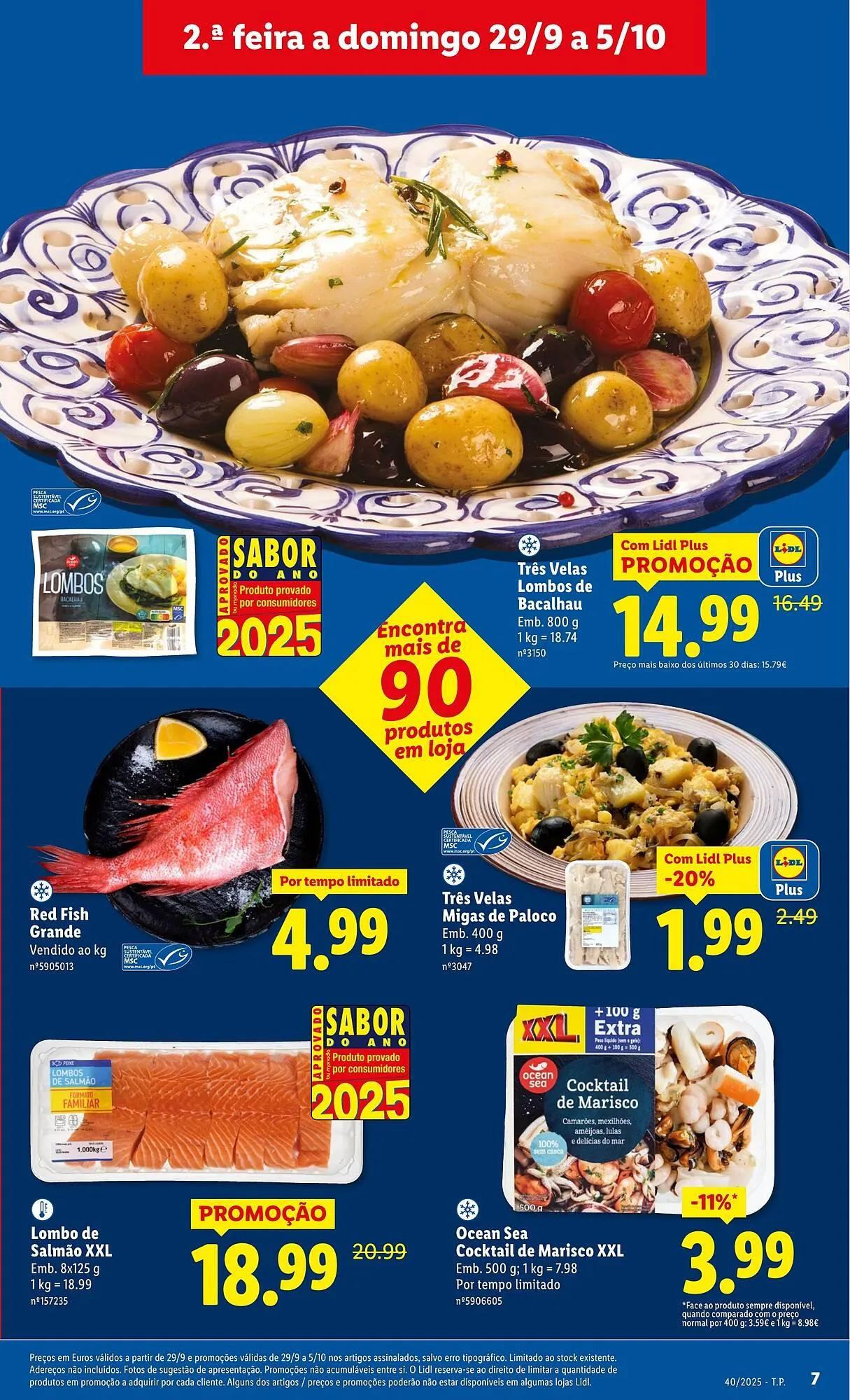 Folheto Folheto Lidl de 29 de setembro até 5 de outubro 2025 - Pagina 7