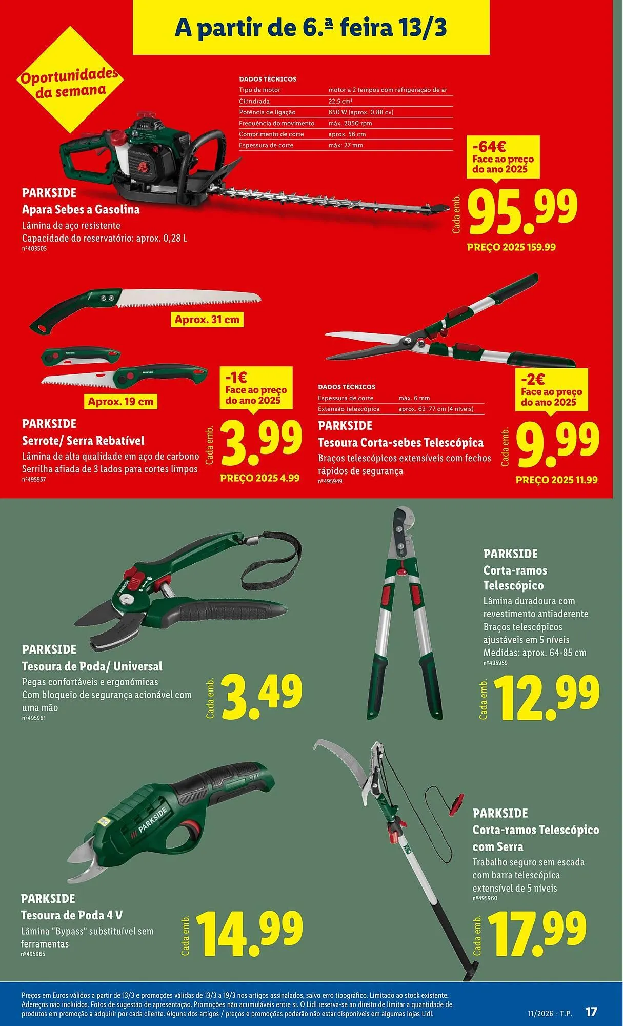 Folheto Folheto Lidl de 9 de março até 15 de março 2026 - Pagina 17