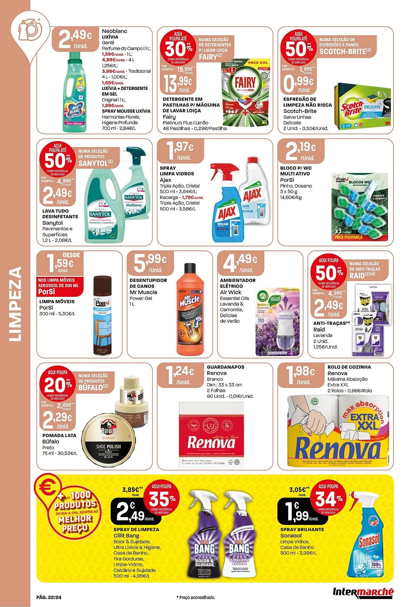 Folheto Folheto Intermarché de 30 de janeiro até 5 de fevereiro 2025 - Pagina 22
