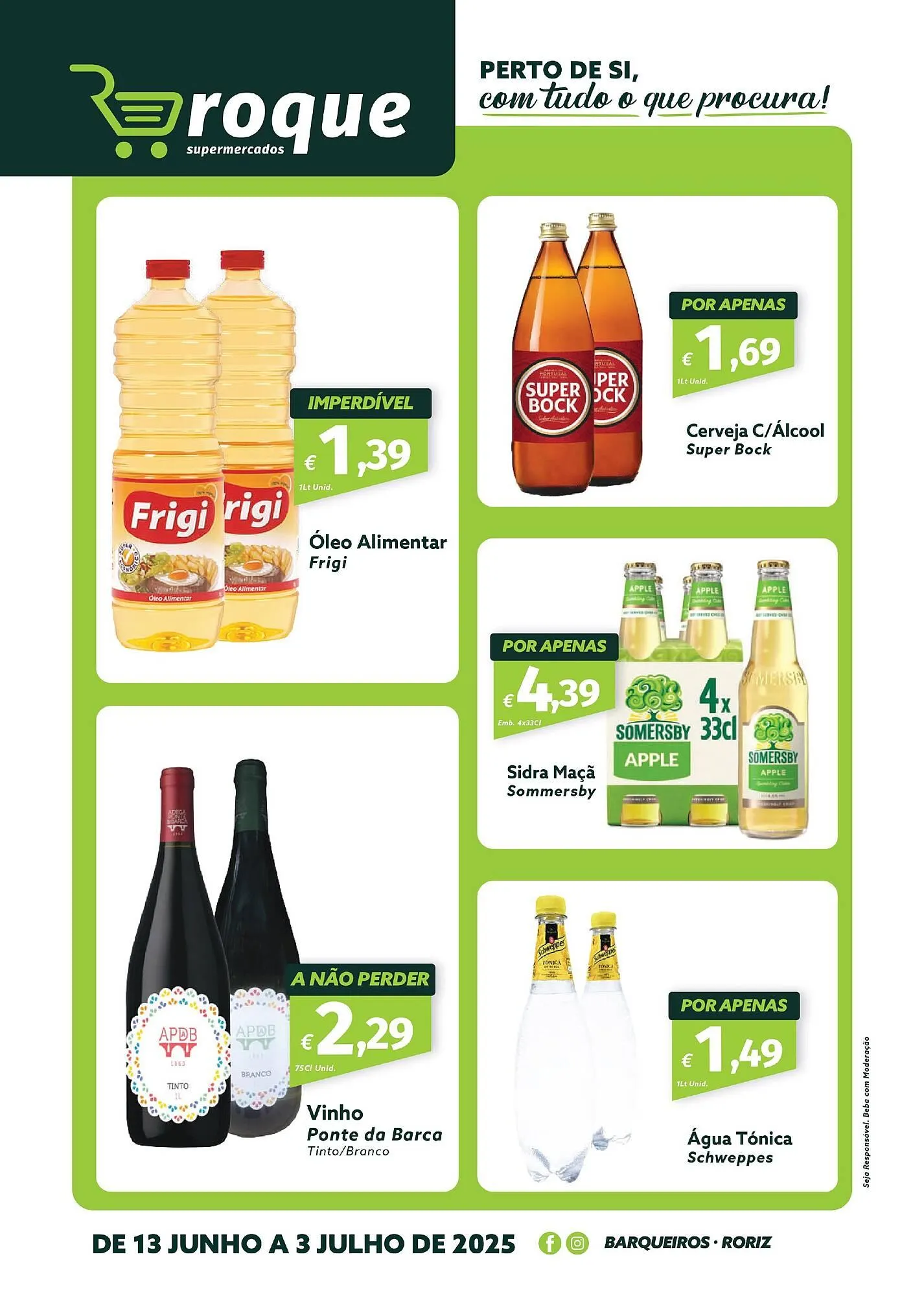 Folheto Roque Supermercados - 1