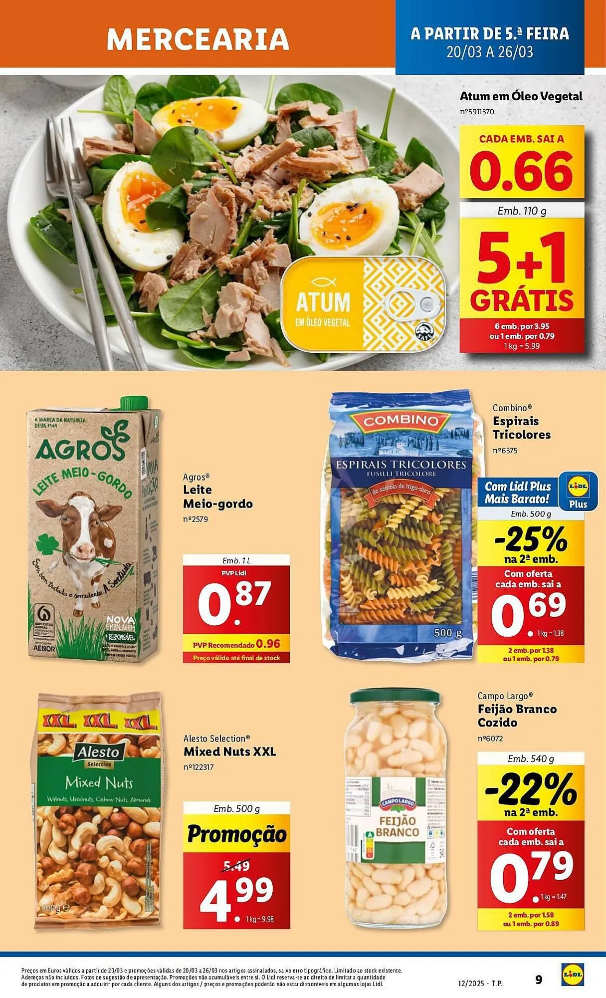 Folheto Folheto Lidl de 20 de março até 26 de março 2025 - Pagina 9