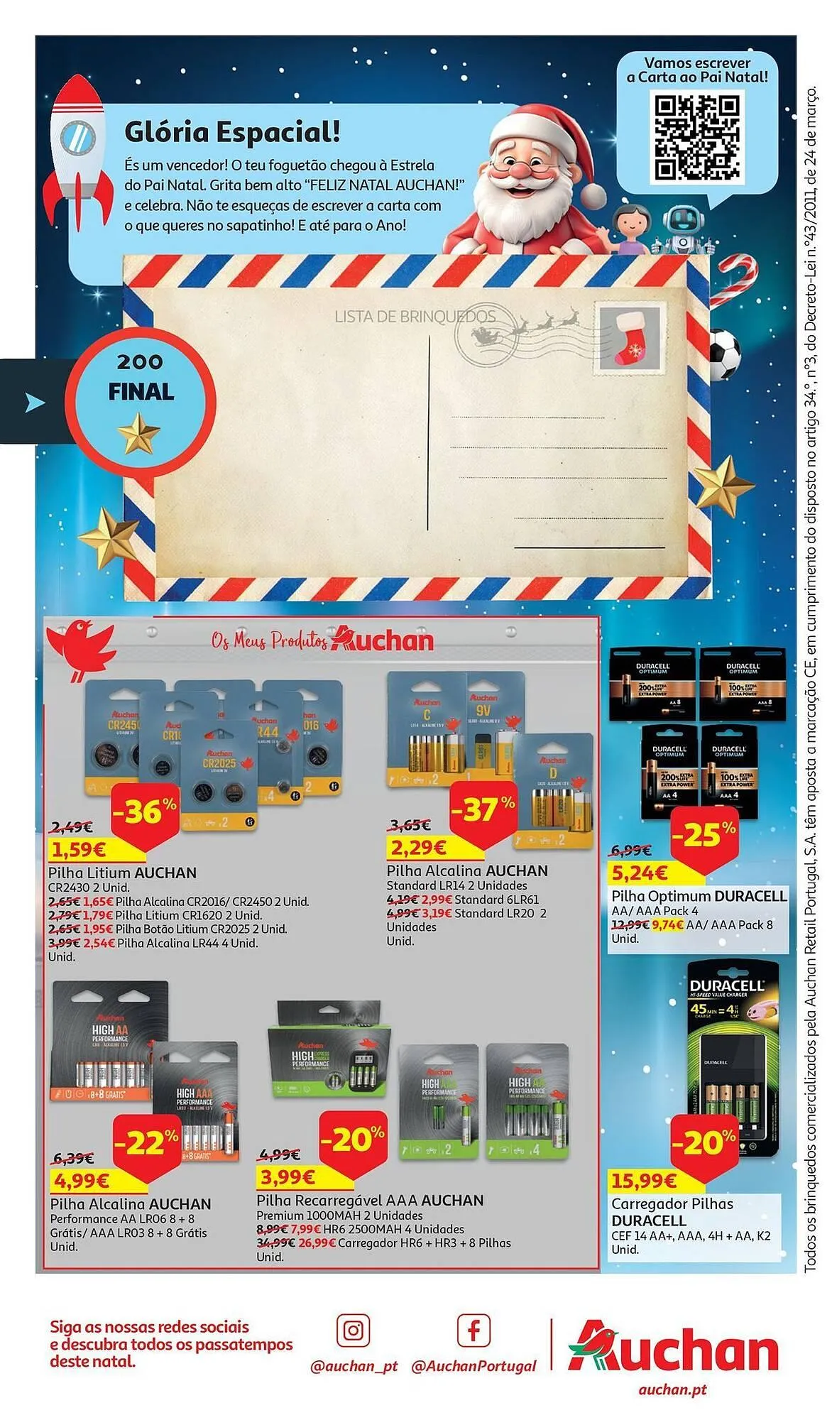 Folheto Folheto Auchan de 5 de novembro até 9 de dezembro 2025 - Pagina 72