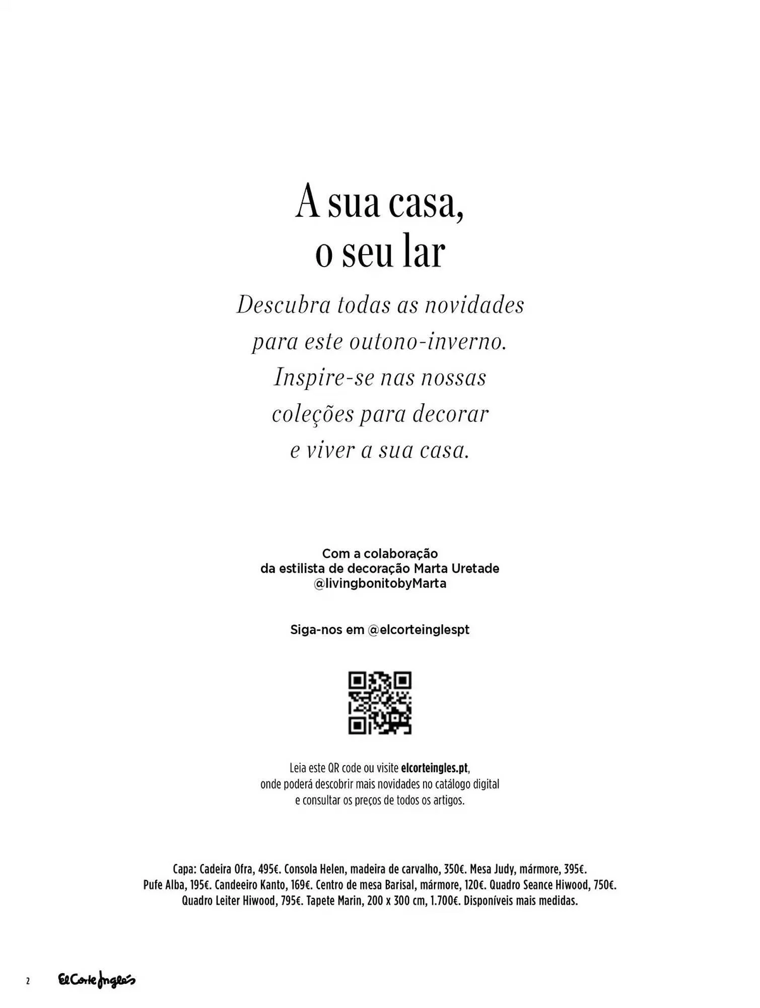 Folheto Folheto El Corte Inglés de 30 de outubro até 28 de fevereiro 2025 - Pagina 2