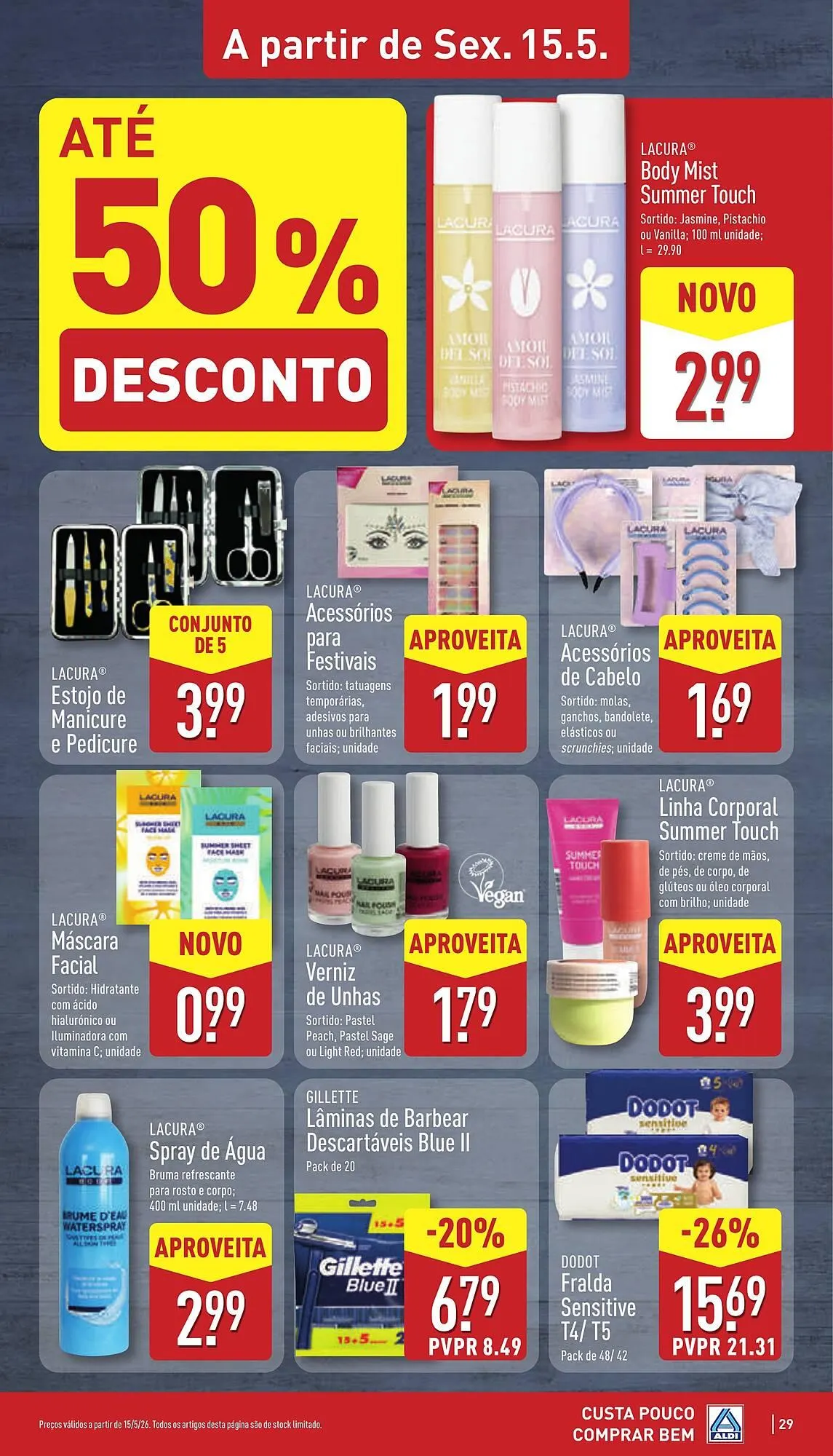 Folheto Folheto ALDI de 11 de maio até 17 de maio 2026 - Pagina 29