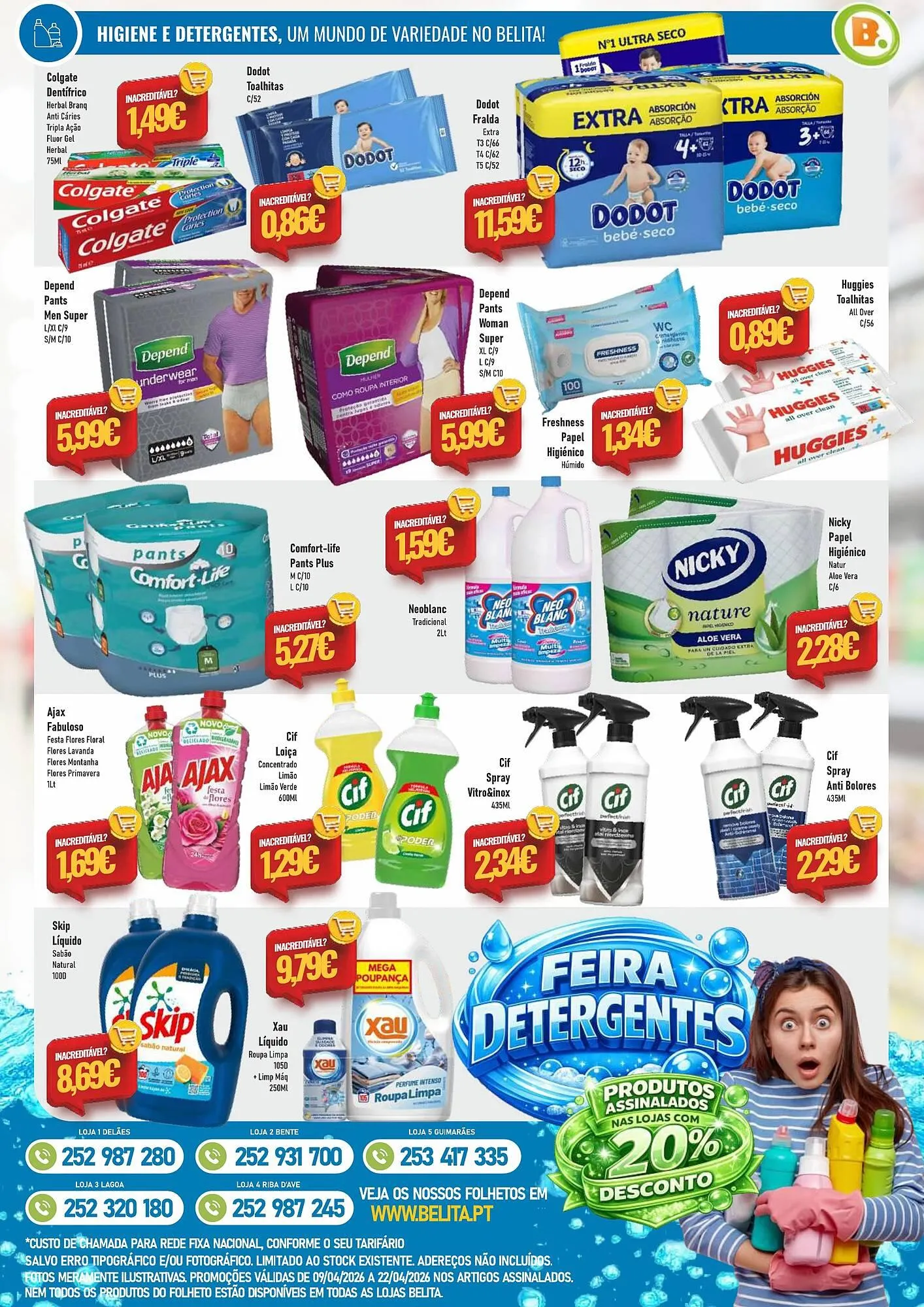 Folheto Folheto Belita de 5 de abril até 15 de abril 2026 - Pagina 8
