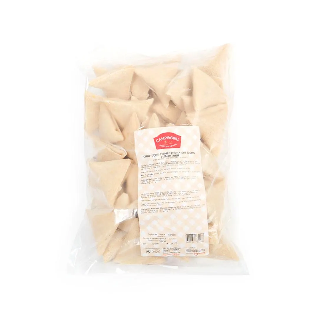 Chamuça de Frango - Mini - Saco 50 un.