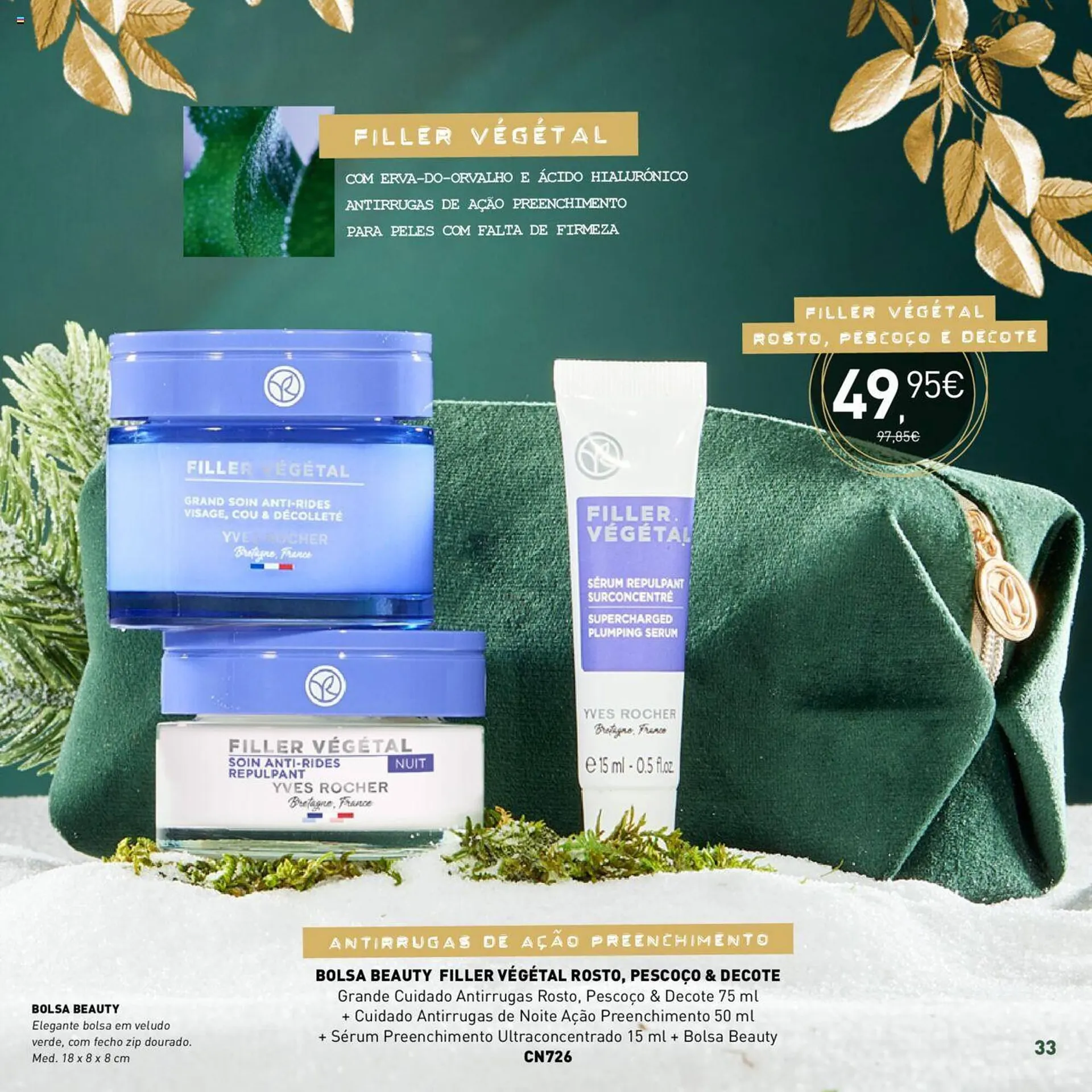 Folheto Folheto Yves Rocher de 18 de outubro até 27 de dezembro 2023 - Pagina 33