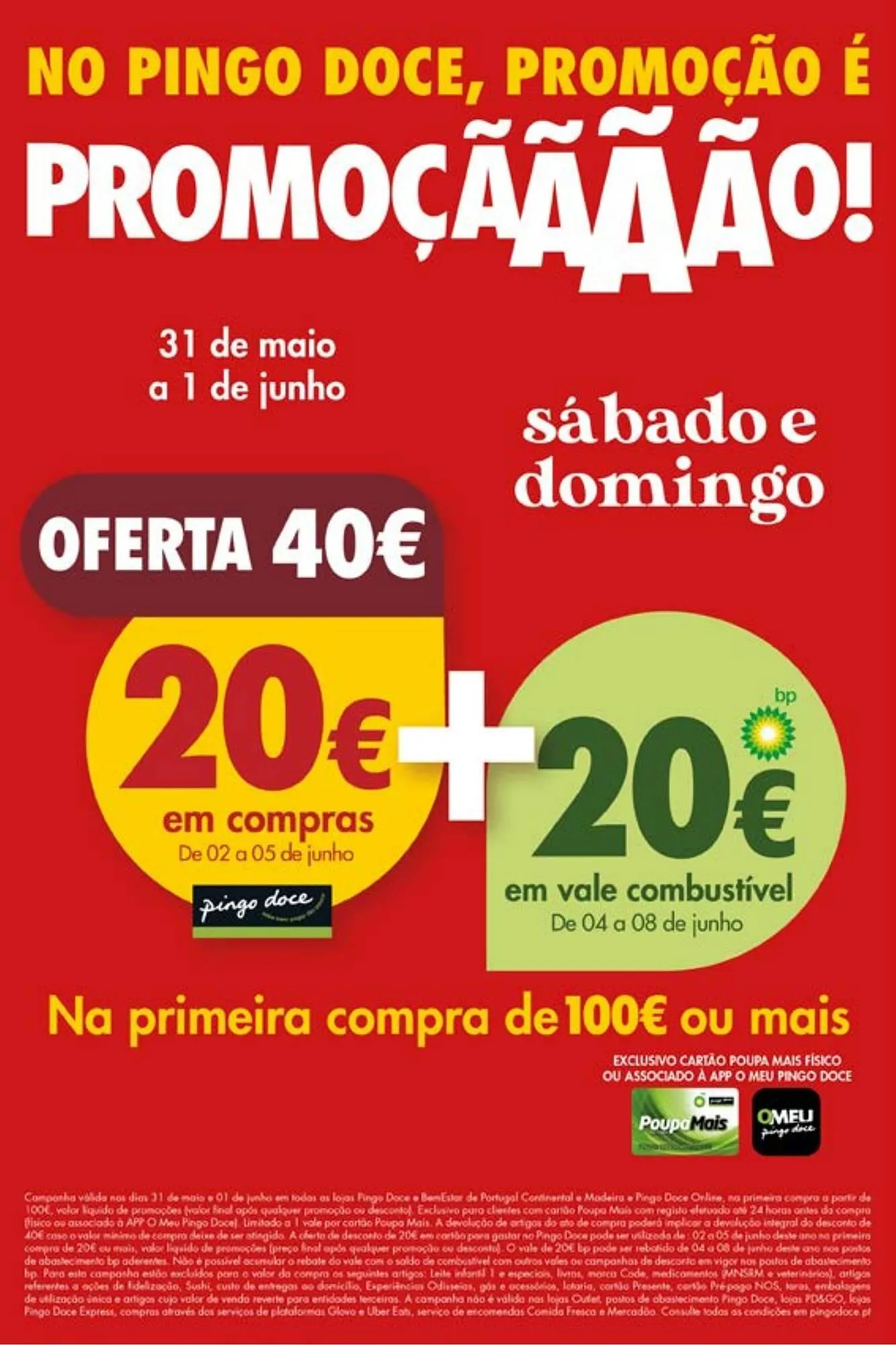 Folheto Folheto Pingo Doce de 31 de maio até 1 de junho 2025 - Pagina 1