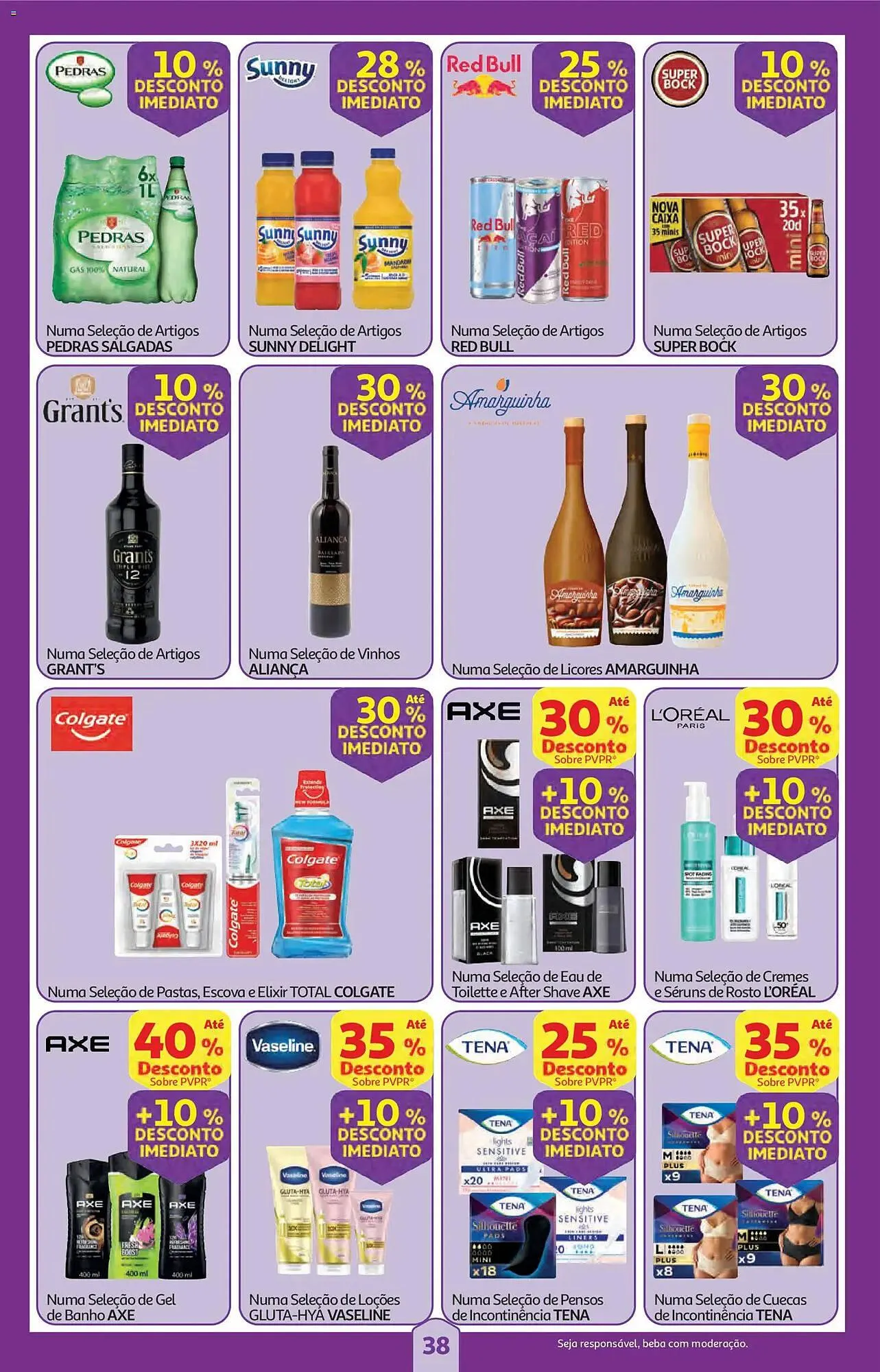 Folheto Folheto Auchan de 9 de abril até 16 de abril 2026 - Pagina 38