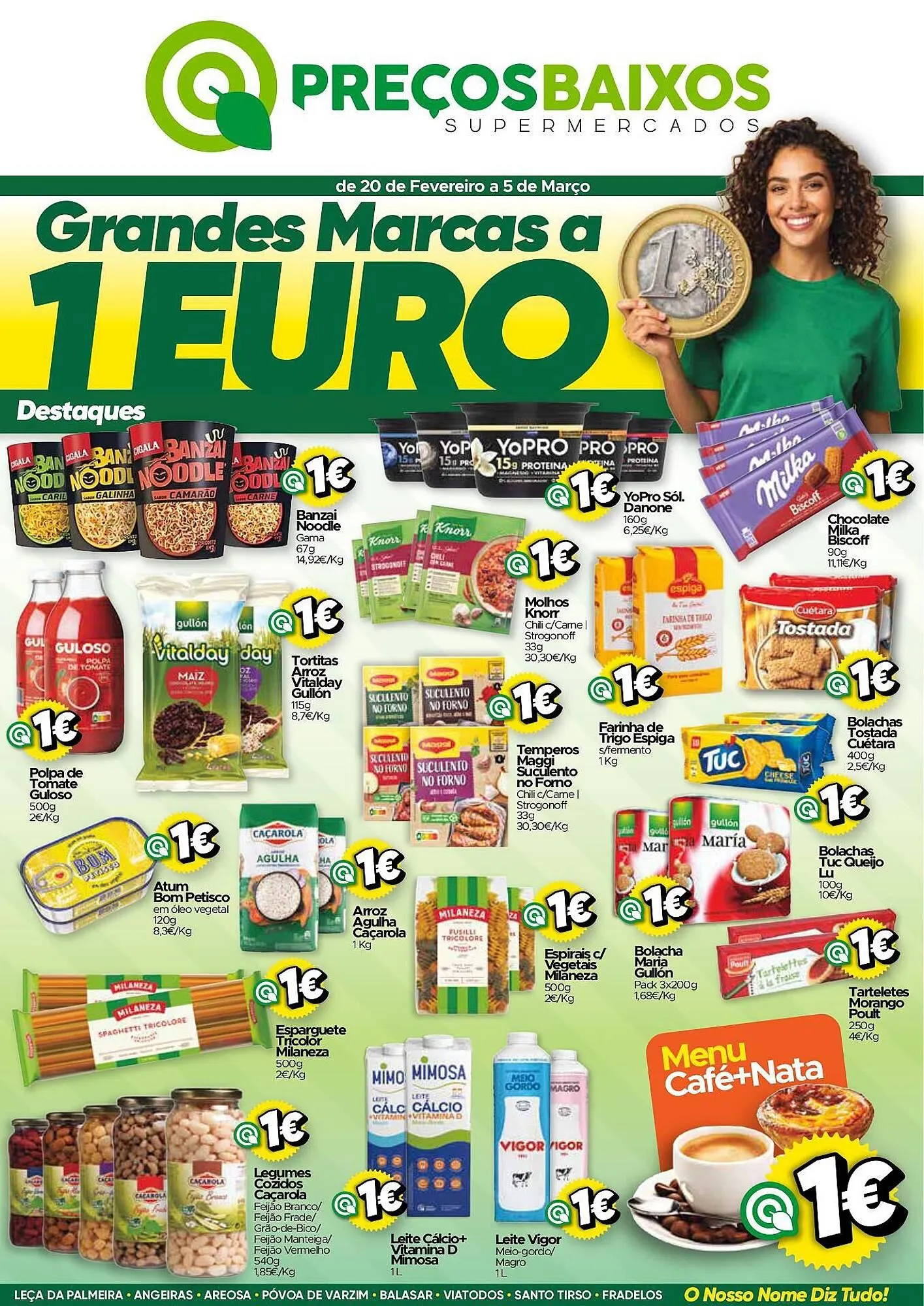 Folheto Supermercados Preços Baixos - 1