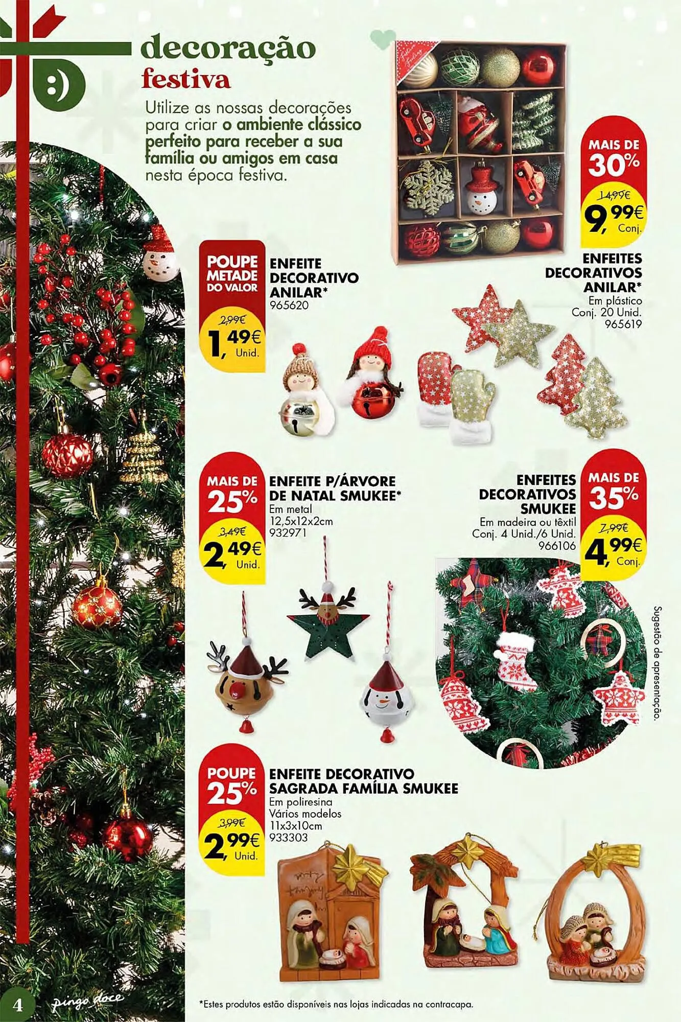 Folheto Folheto Pingo Doce de 14 de novembro até 31 de dezembro 2023 - Pagina 4