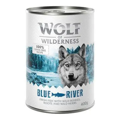 Wolf of Wilderness 12 x 400 g comida húmida em promoção: 10 + 2 grátis!