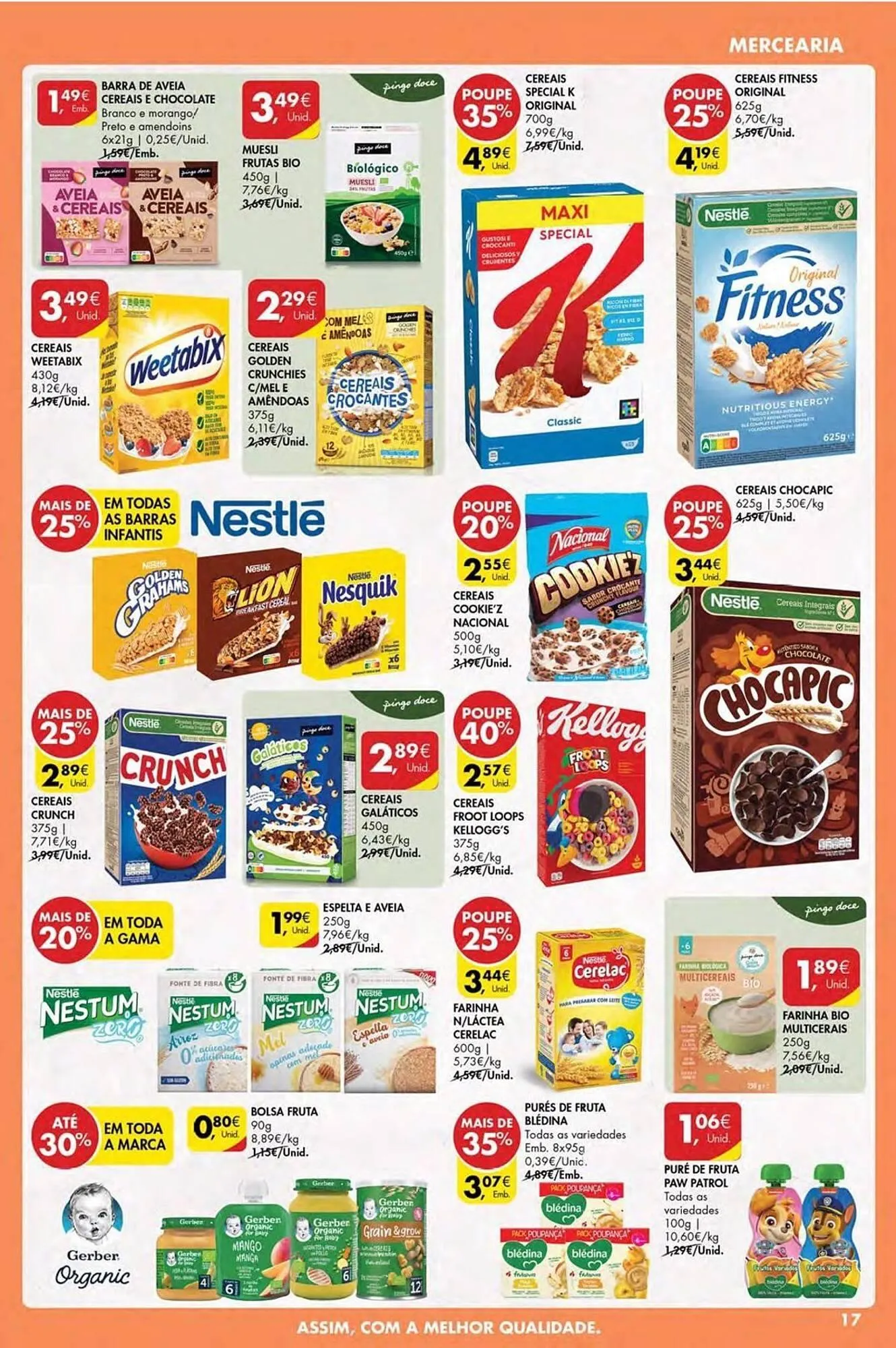 Folheto Folheto Pingo Doce de 13 de março até 19 de março 2025 - Pagina 17