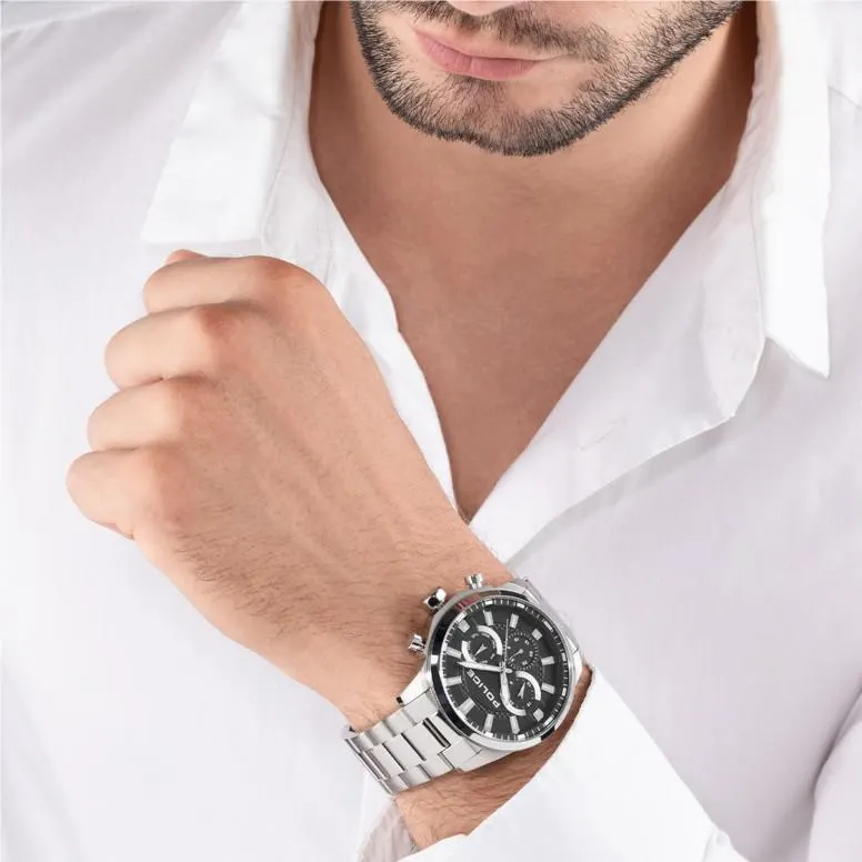 Reloj Menelik Plateado