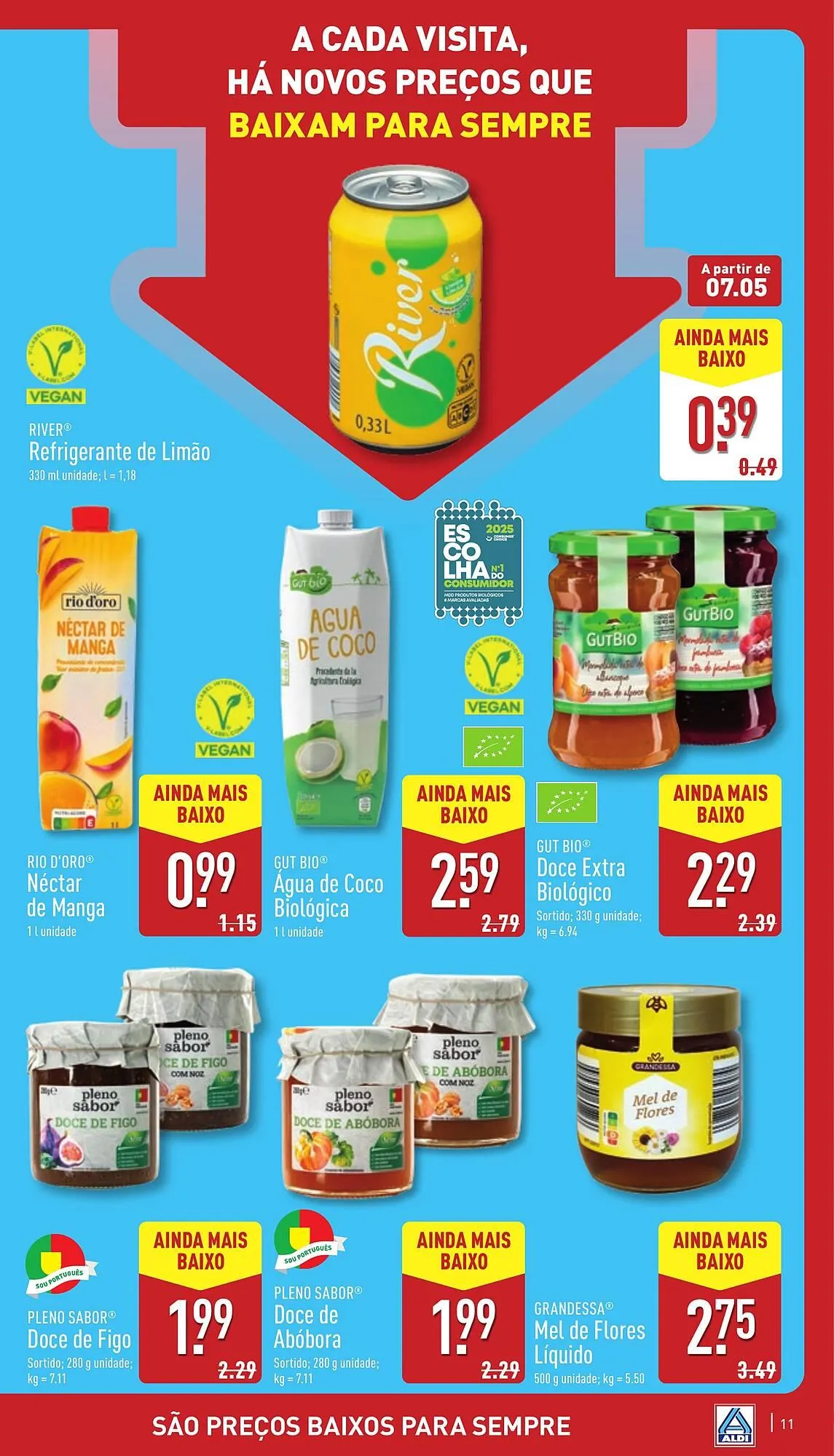 Folheto Folheto ALDI de 2 de junho até 30 de junho 2025 - Pagina 11