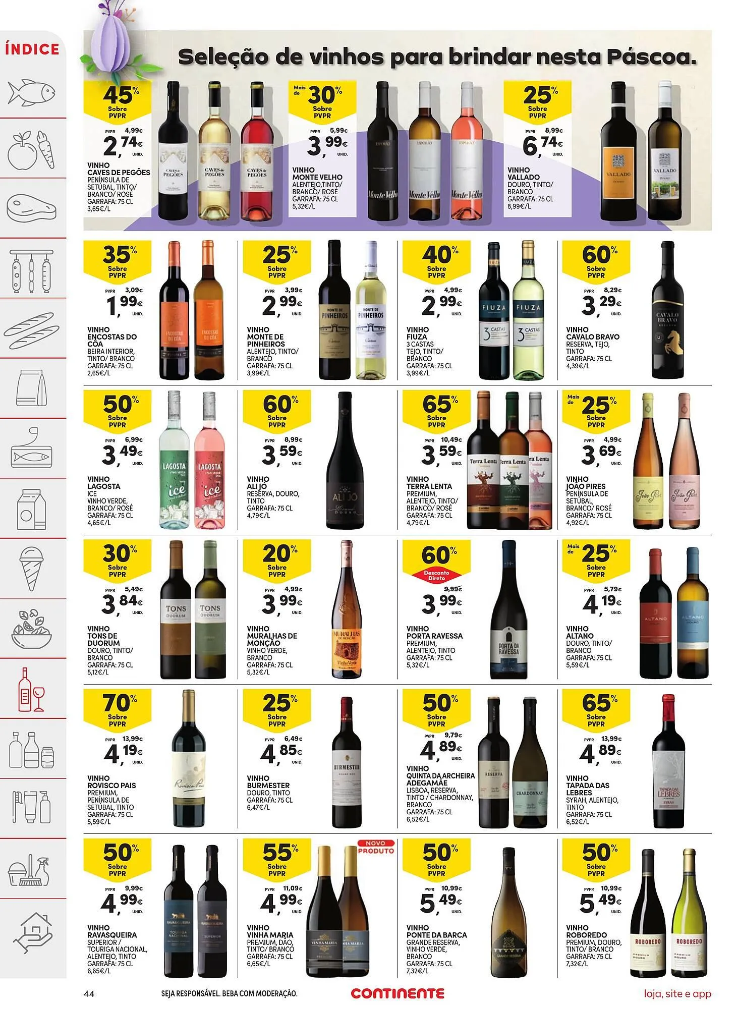 Folheto Folheto Continente de 15 de abril até 21 de abril 2025 - Pagina 44