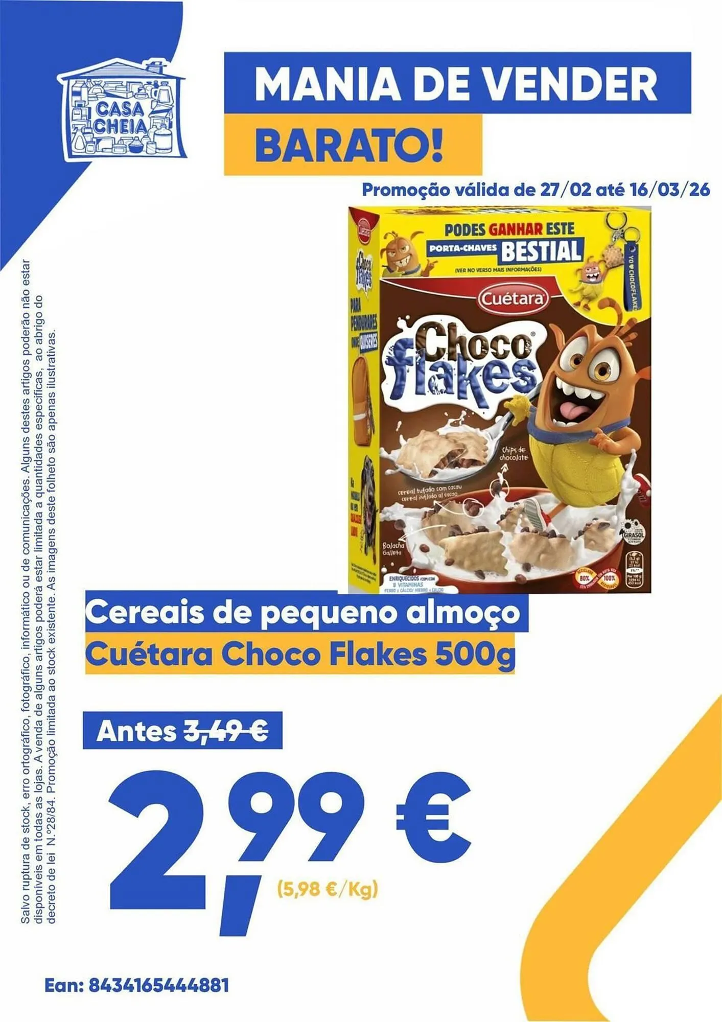 Folheto Folheto Casa Cheia de 2 de março até 26 de março 2026 - Pagina 3