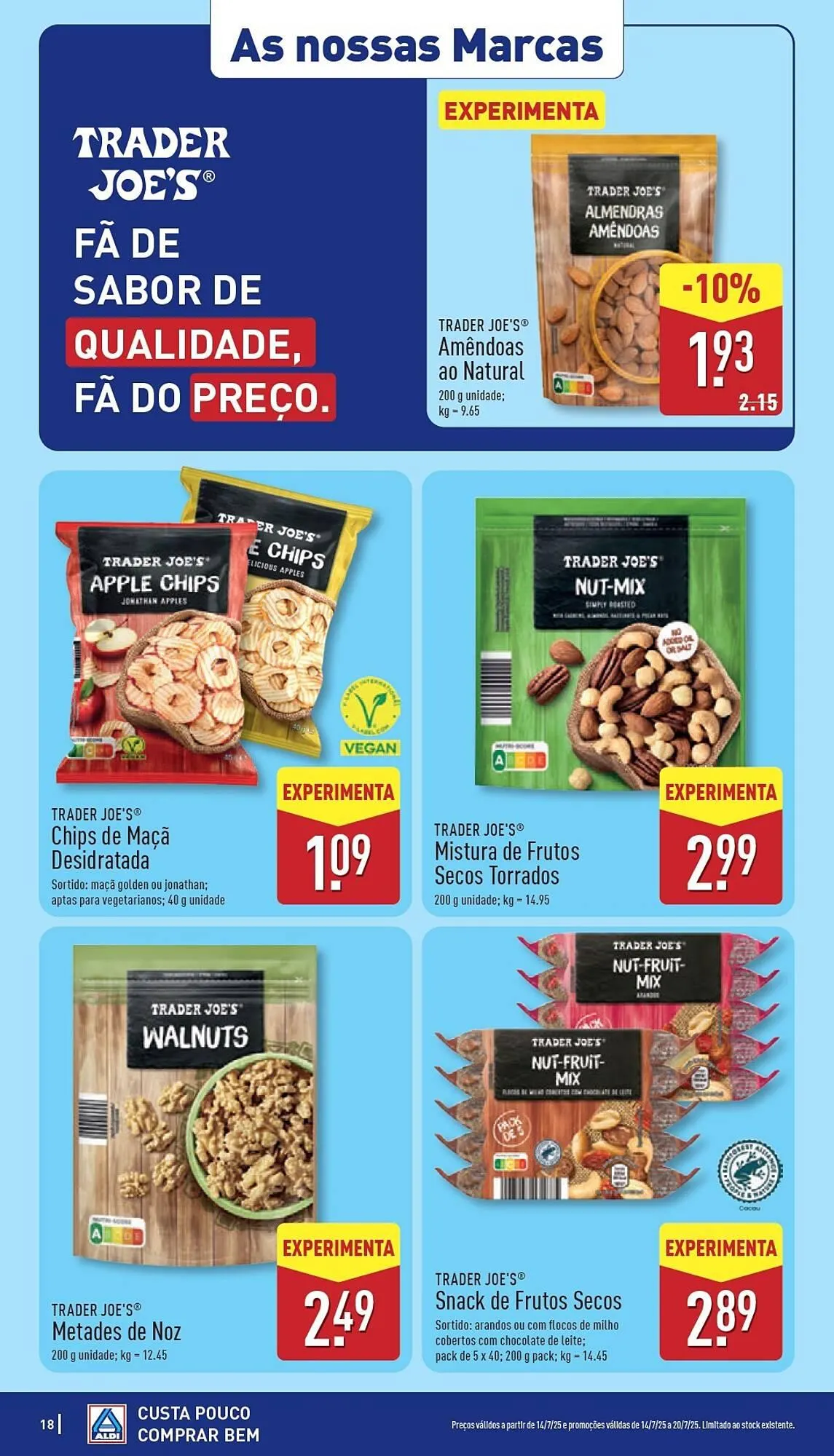 Folheto Folheto ALDI de 14 de julho até 20 de julho 2025 - Pagina 18
