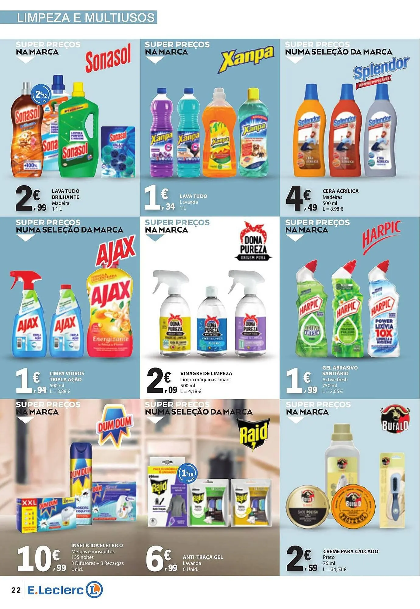 Folheto Folheto E.Leclerc de 30 de dezembro até 11 de janeiro 2026 - Pagina 22