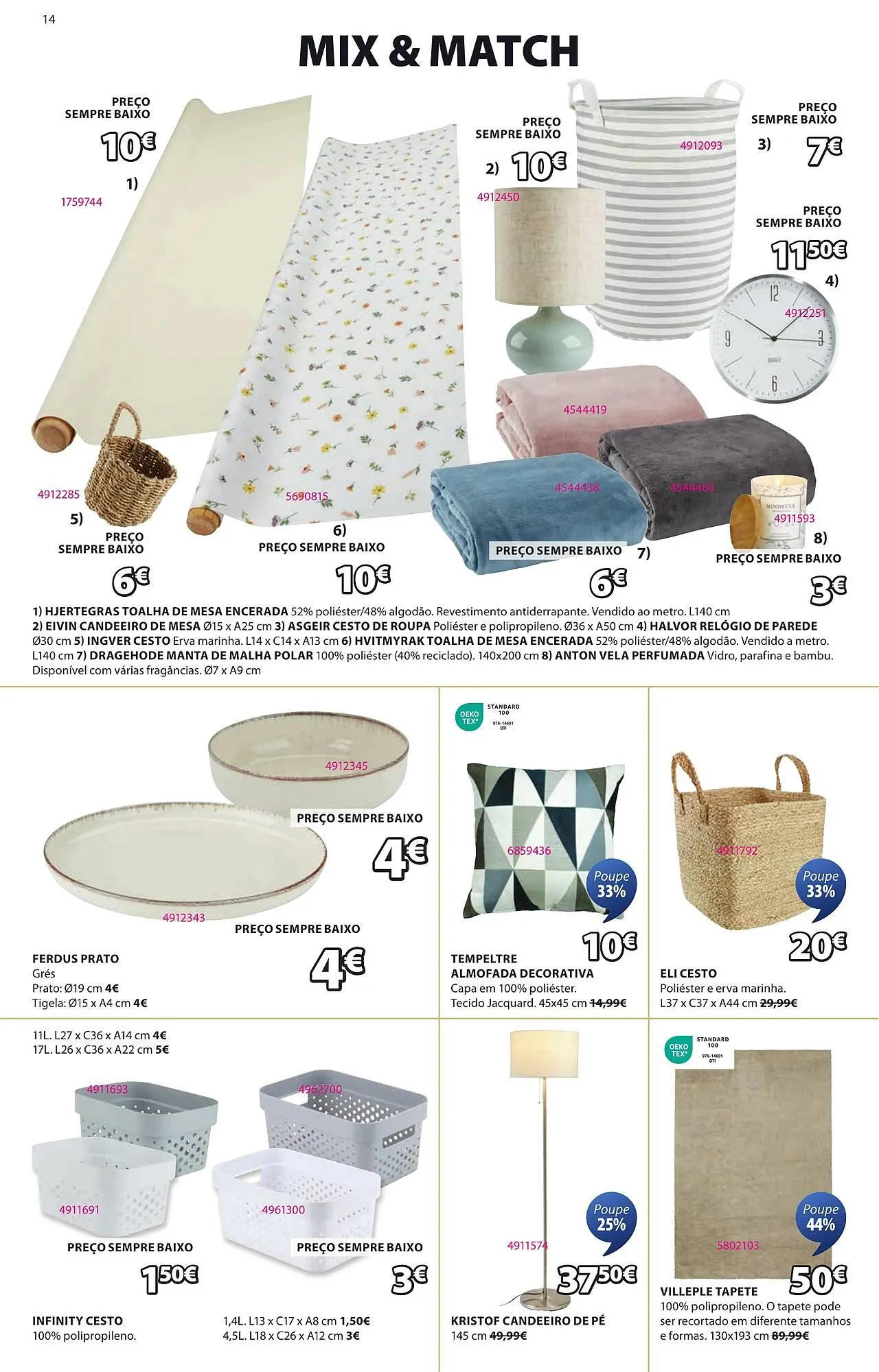 Folheto Folheto JYSK de 2 de janeiro até 12 de fevereiro 2025 - Pagina 14