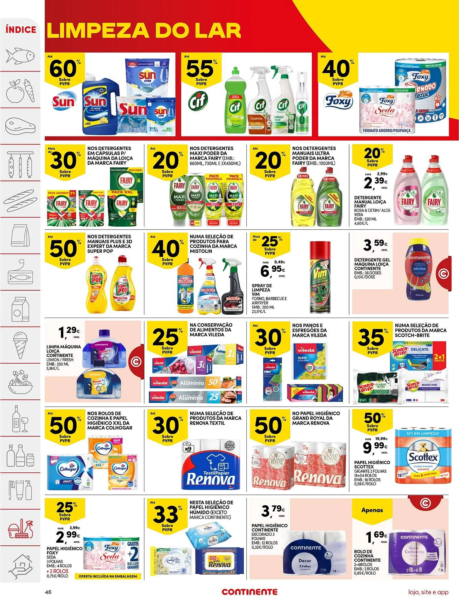 Folheto Folheto Continente de 26 de agosto até 1 de setembro 2025 - Pagina 46