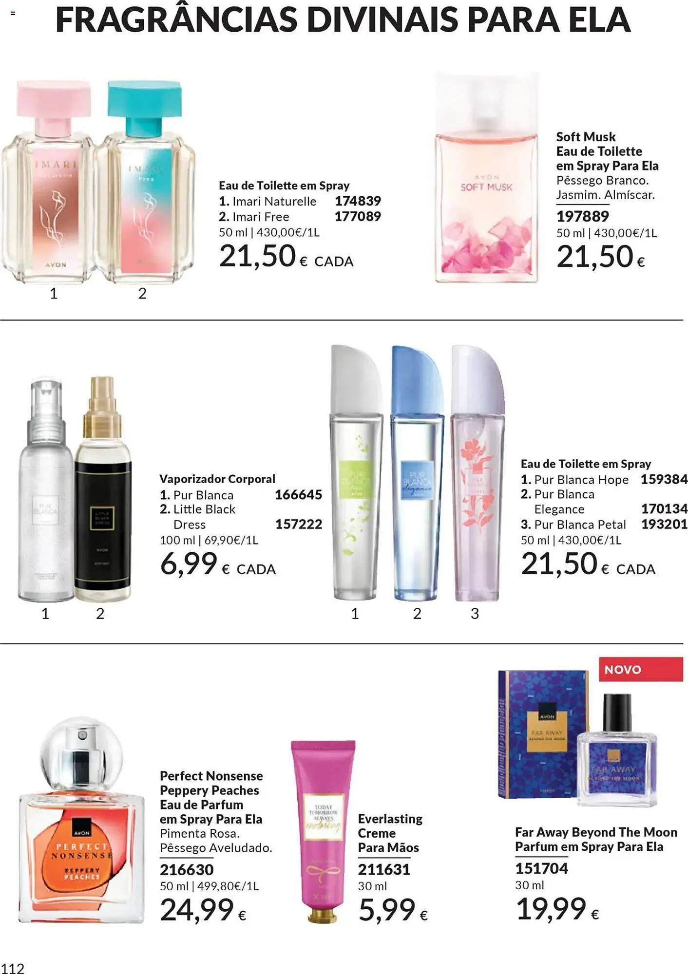 Folheto Catálogo Avon de 1 de outubro até 1 de novembro 2025 - Pagina 112