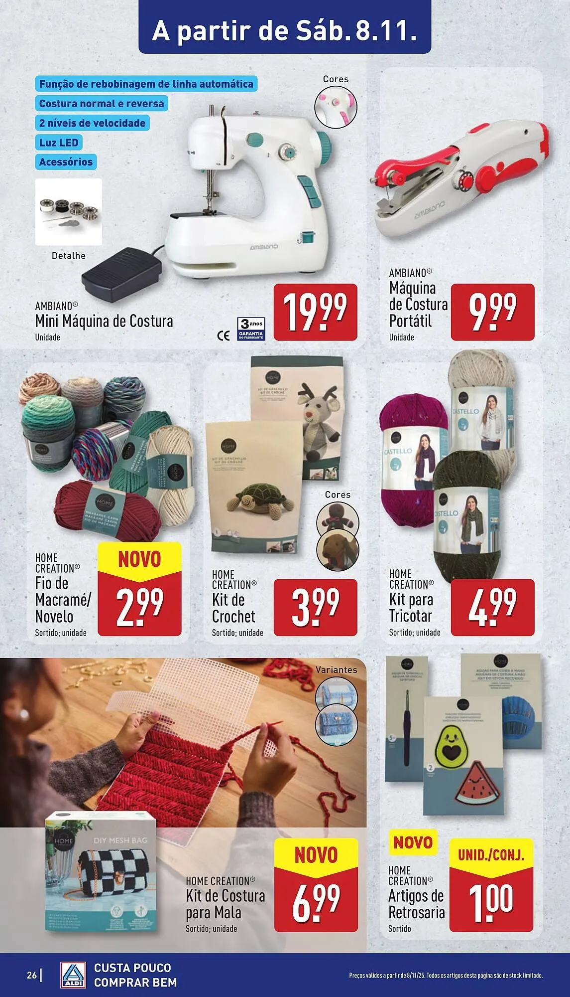 Folheto Folheto ALDI de 3 de novembro até 9 de novembro 2025 - Pagina 26