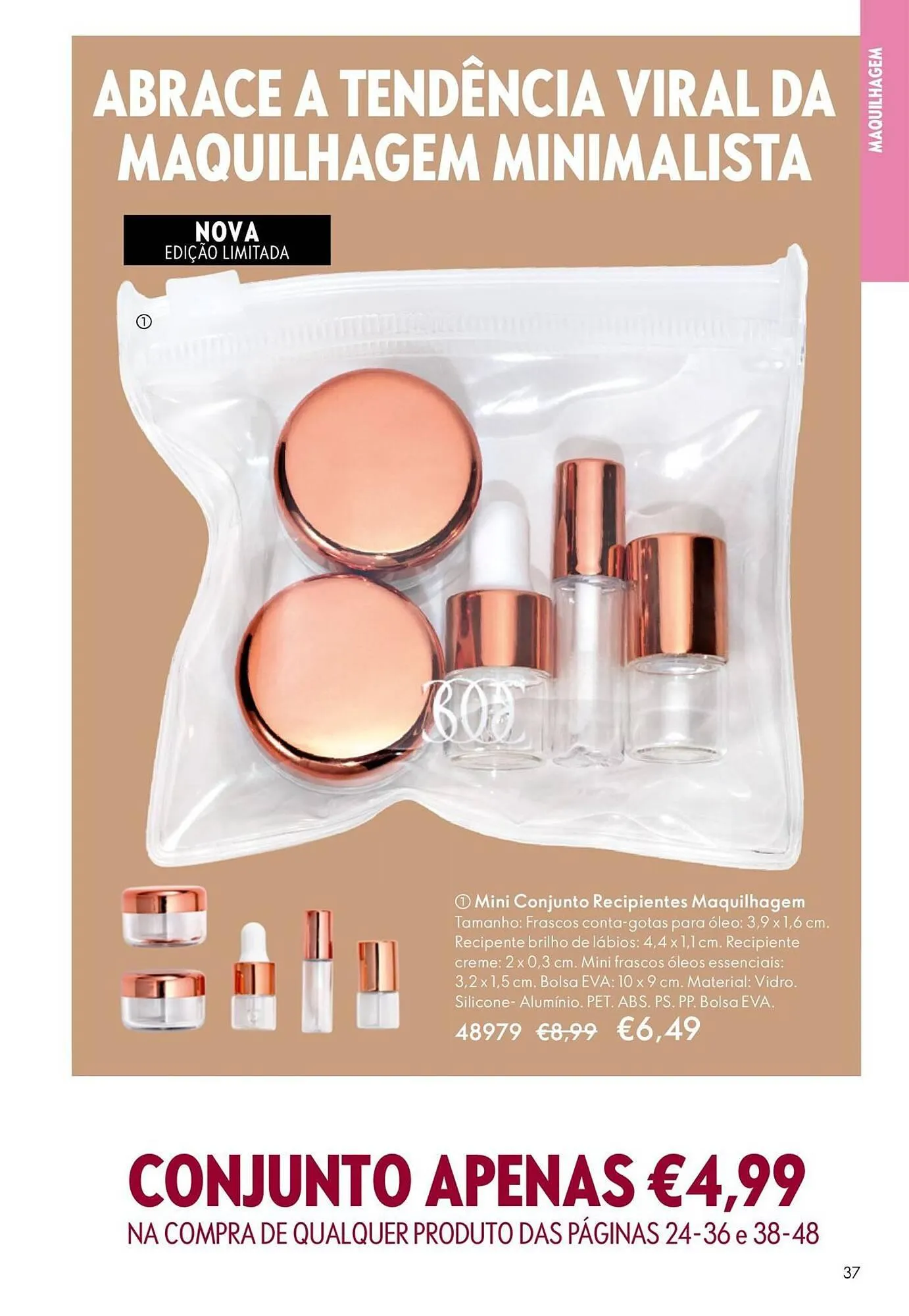 Folheto Catálogo Oriflame de 22 de outubro até 11 de novembro 2025 - Pagina 37