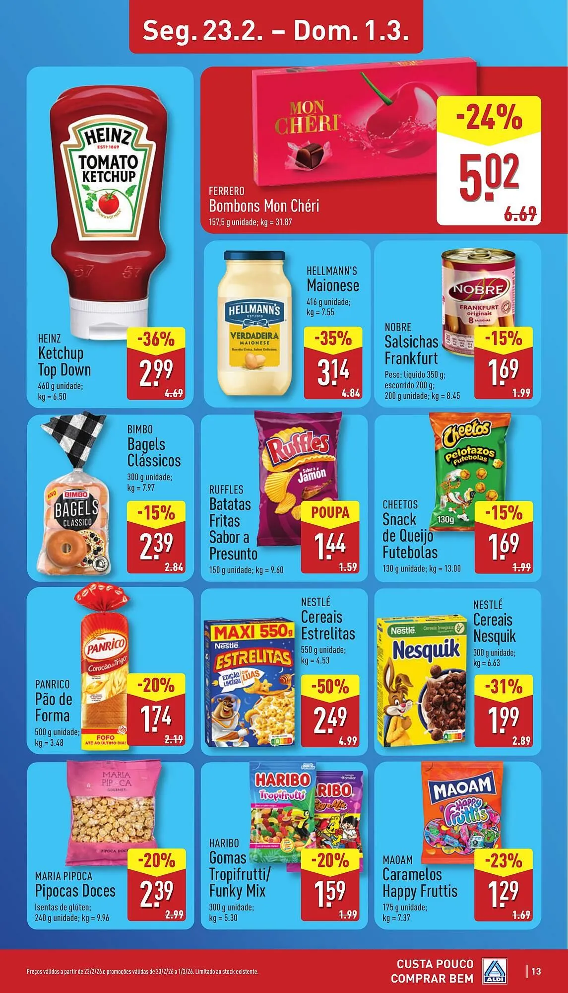 Folheto Folheto ALDI de 23 de fevereiro até 1 de março 2026 - Pagina 13