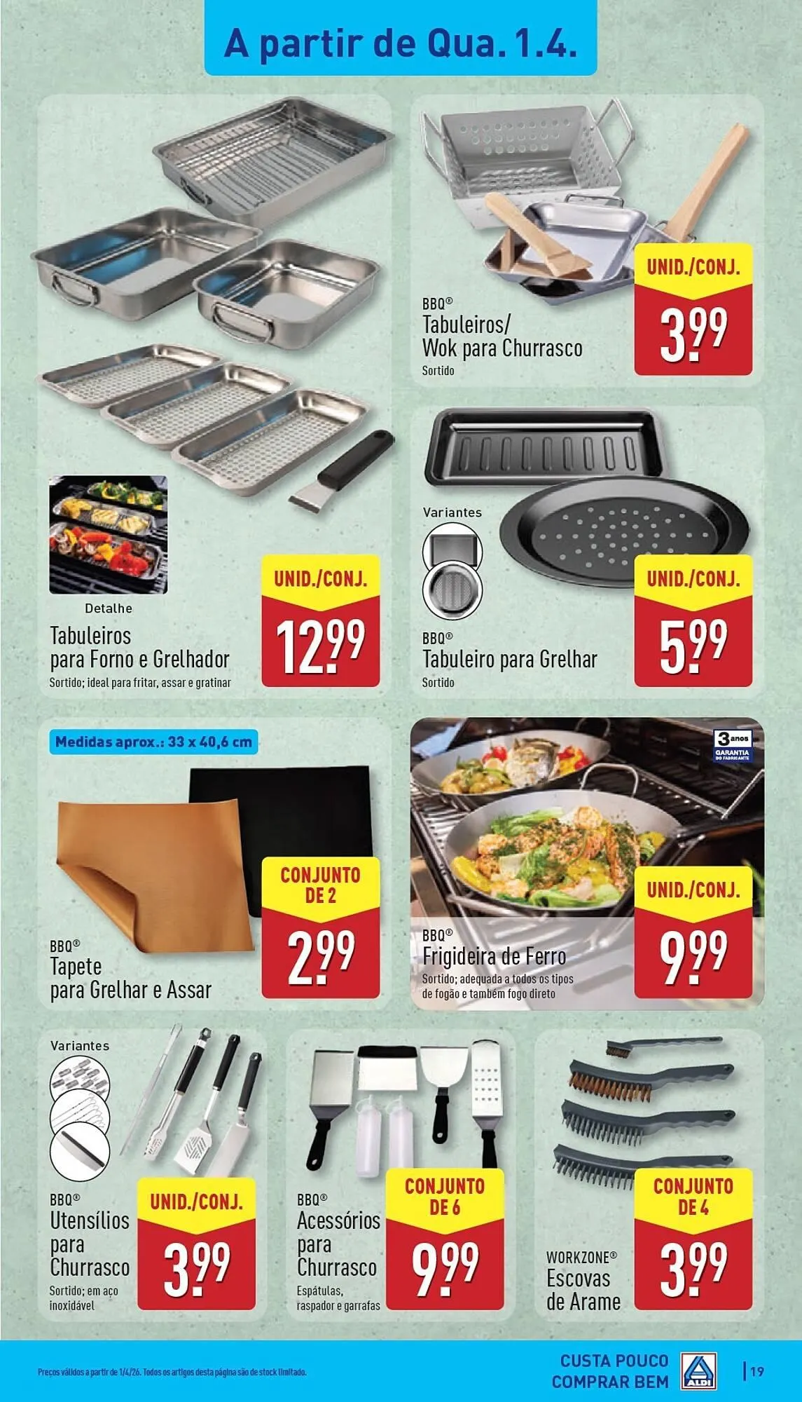 Folheto Folheto ALDI de 30 de março até 5 de abril 2026 - Pagina 19