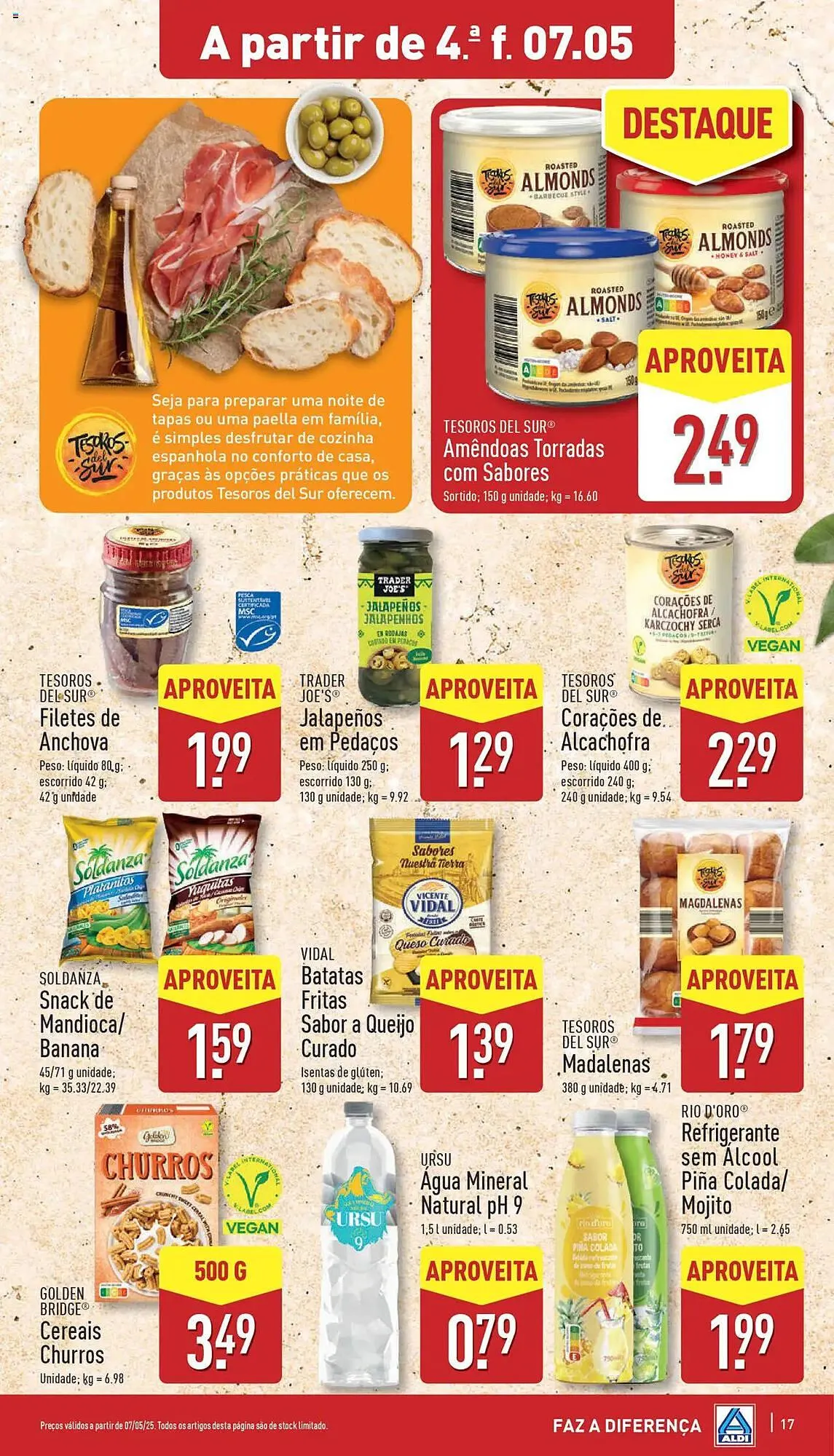 Folheto Folheto ALDI de 7 de maio até 13 de maio 2025 - Pagina 17