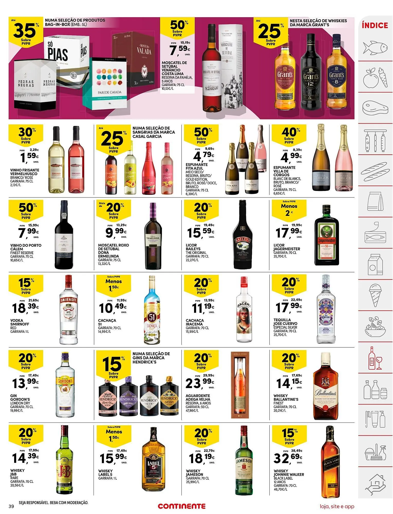 Folheto Folheto Continente de 7 de abril até 13 de abril 2026 - Pagina 39