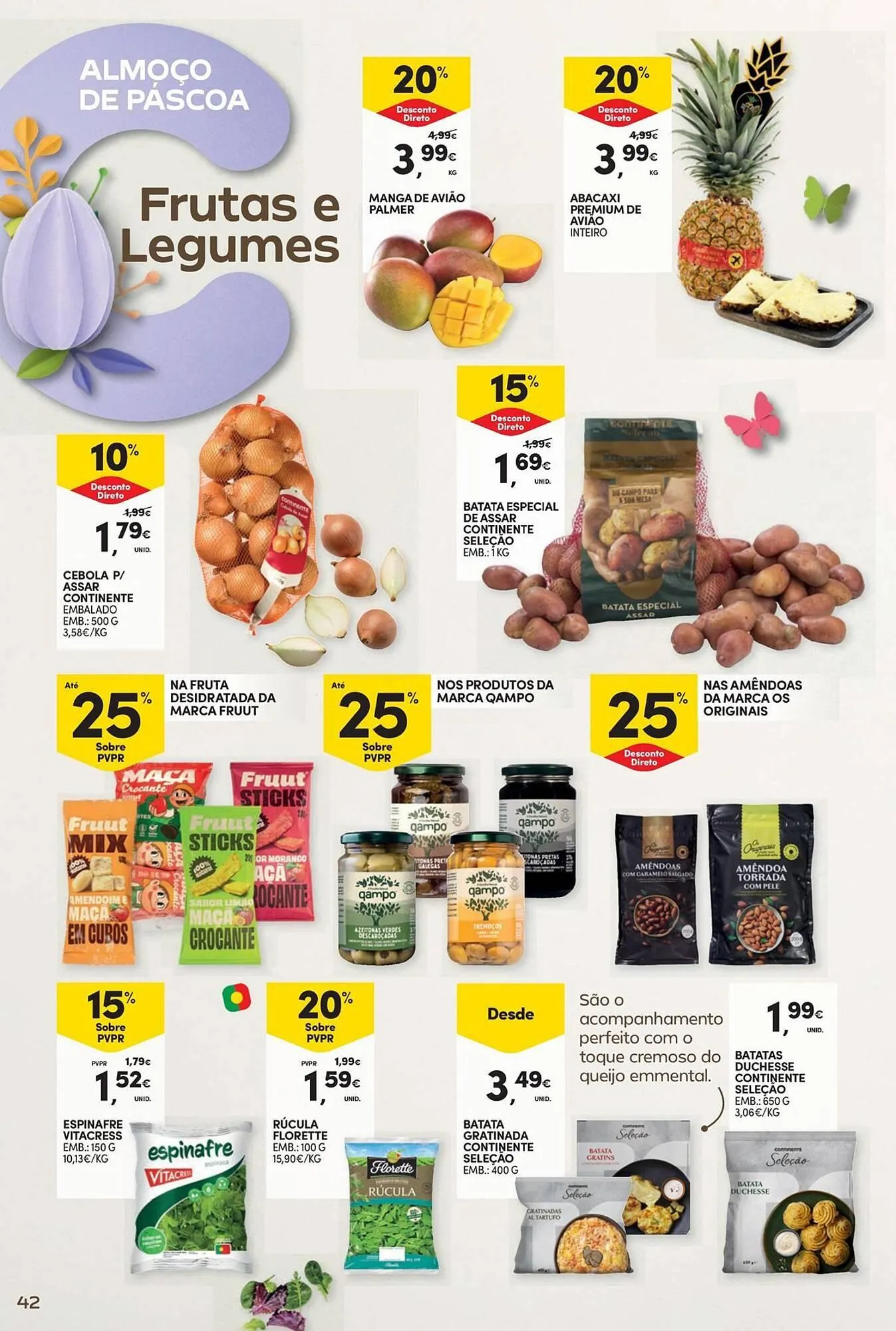 Folheto Folheto Continente de 1 de abril até 20 de abril 2025 - Pagina 42