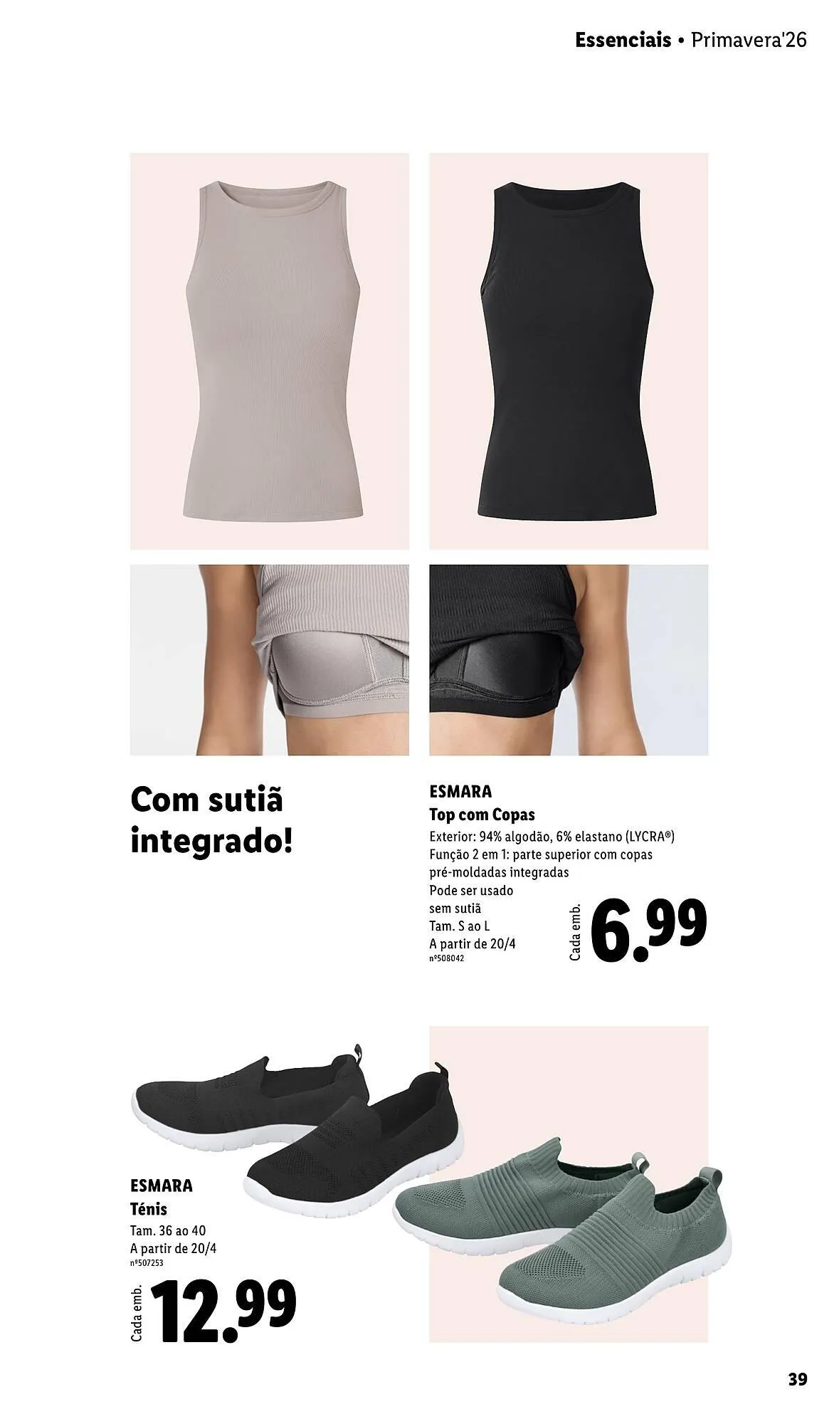 Folheto Folheto Lidl de 20 de abril até 31 de maio 2026 - Pagina 39