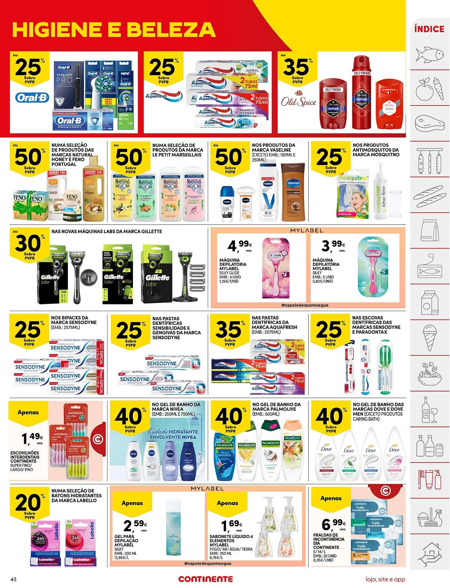 Folheto Folheto Continente de 26 de agosto até 1 de setembro 2025 - Pagina 43
