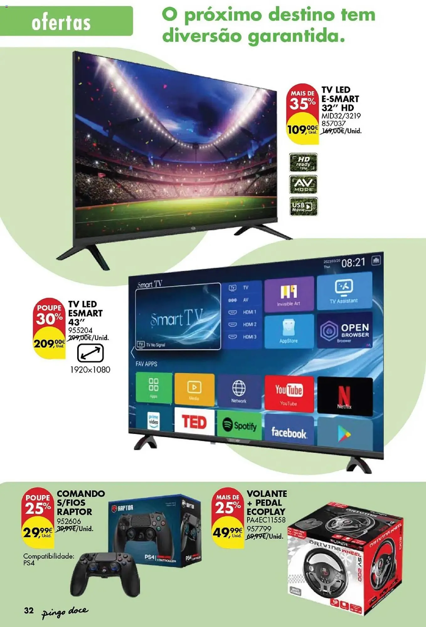 Folheto Folheto Pingo Doce de 3 de março até 7 de abril 2026 - Pagina 32