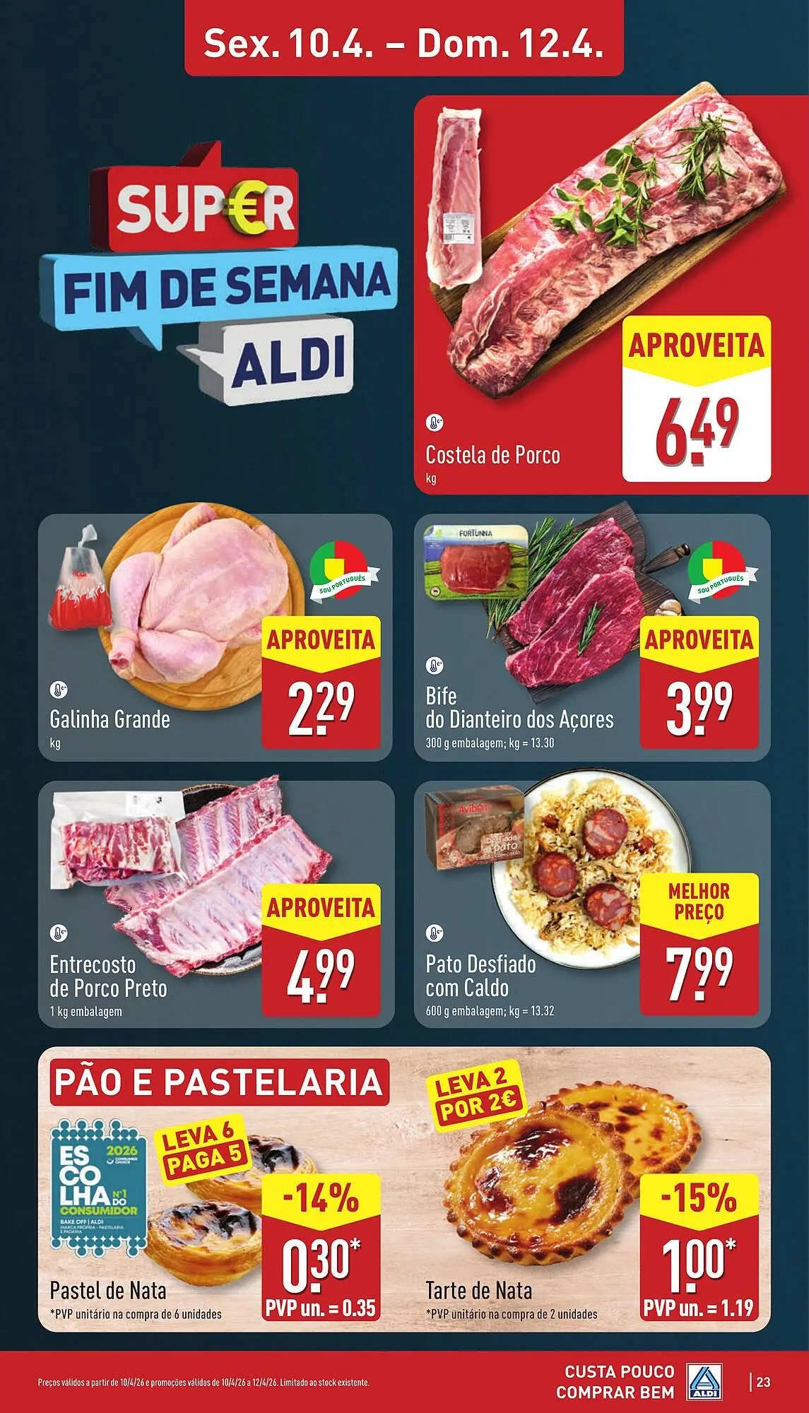 Folheto Folheto ALDI de 6 de abril até 12 de abril 2026 - Pagina 23