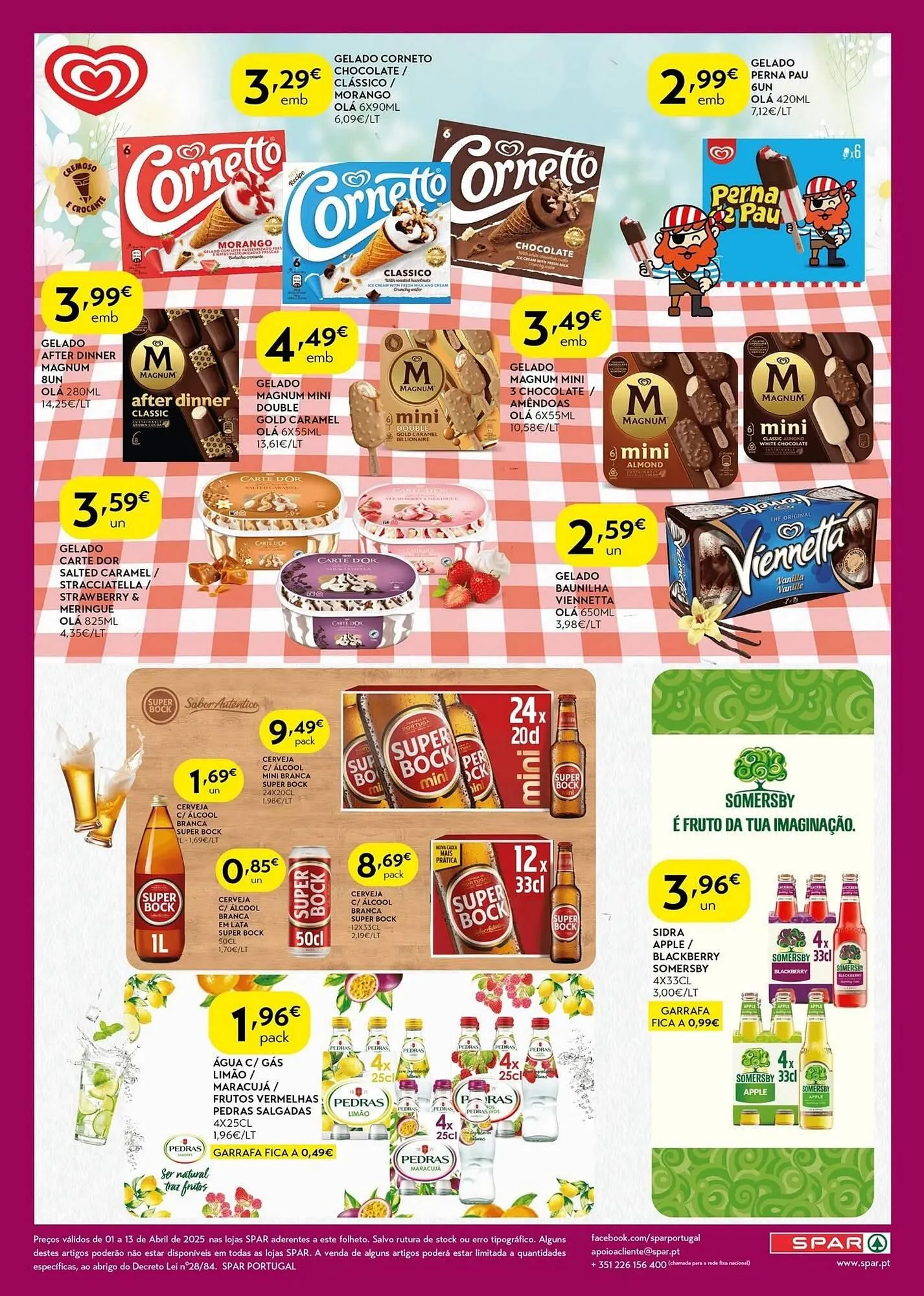 Folheto Folheto Spar de 1 de abril até 13 de abril 2025 - Pagina 7