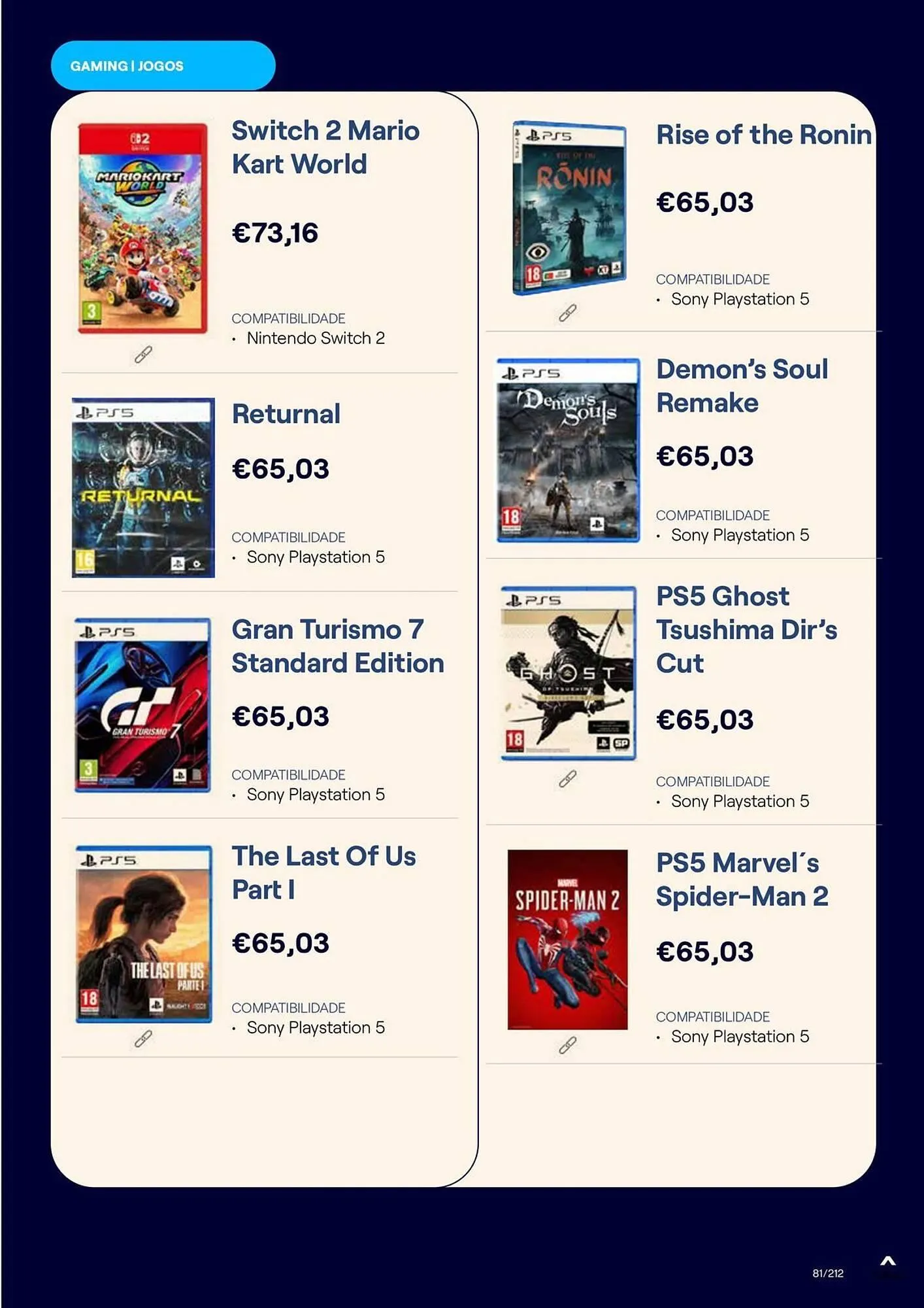 Folheto Catálogo MEO de 20 de outubro até 31 de dezembro 2025 - Pagina 81