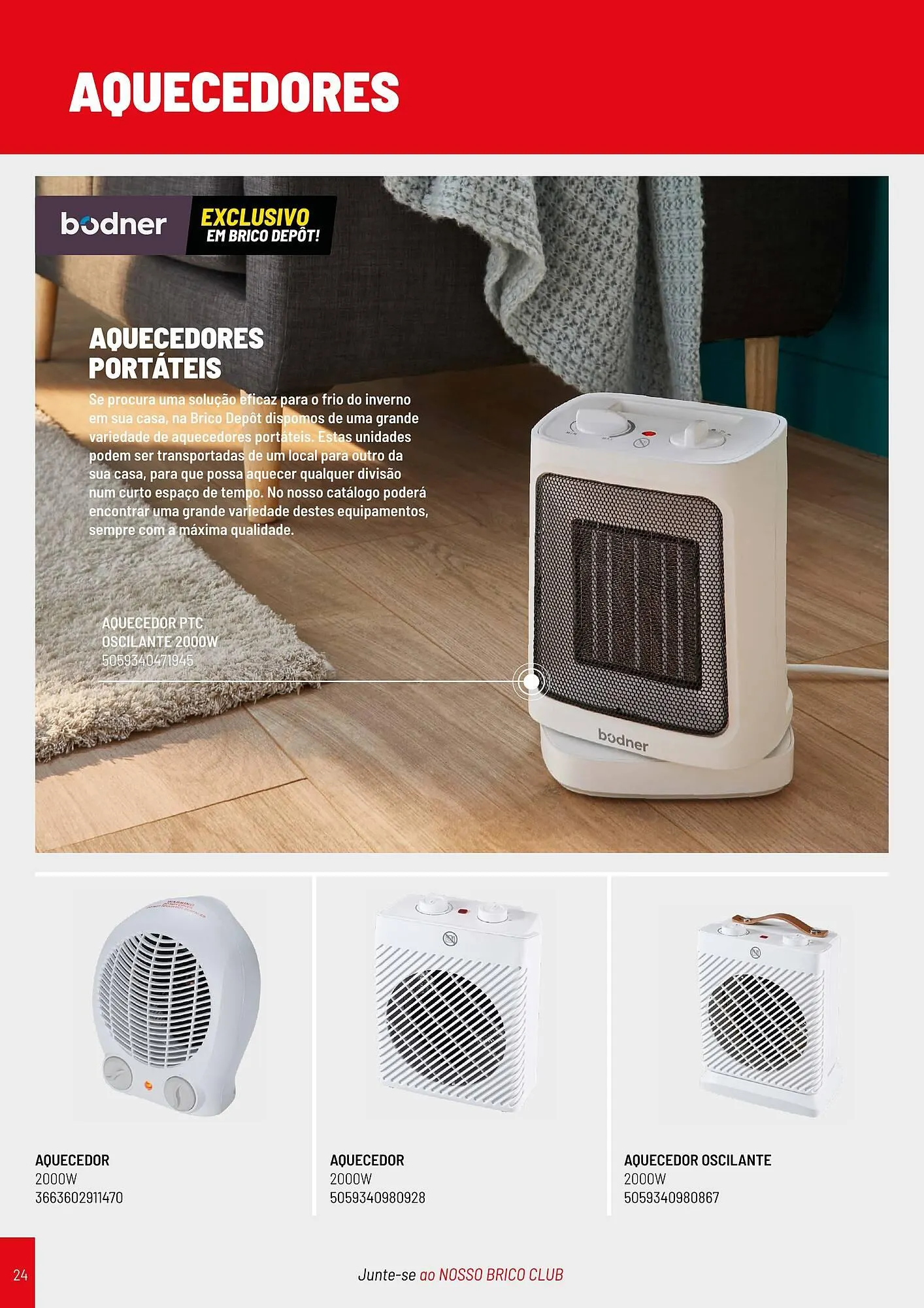 Folheto Folheto Brico Depôt de 3 de janeiro até 31 de dezembro 2025 - Pagina 24
